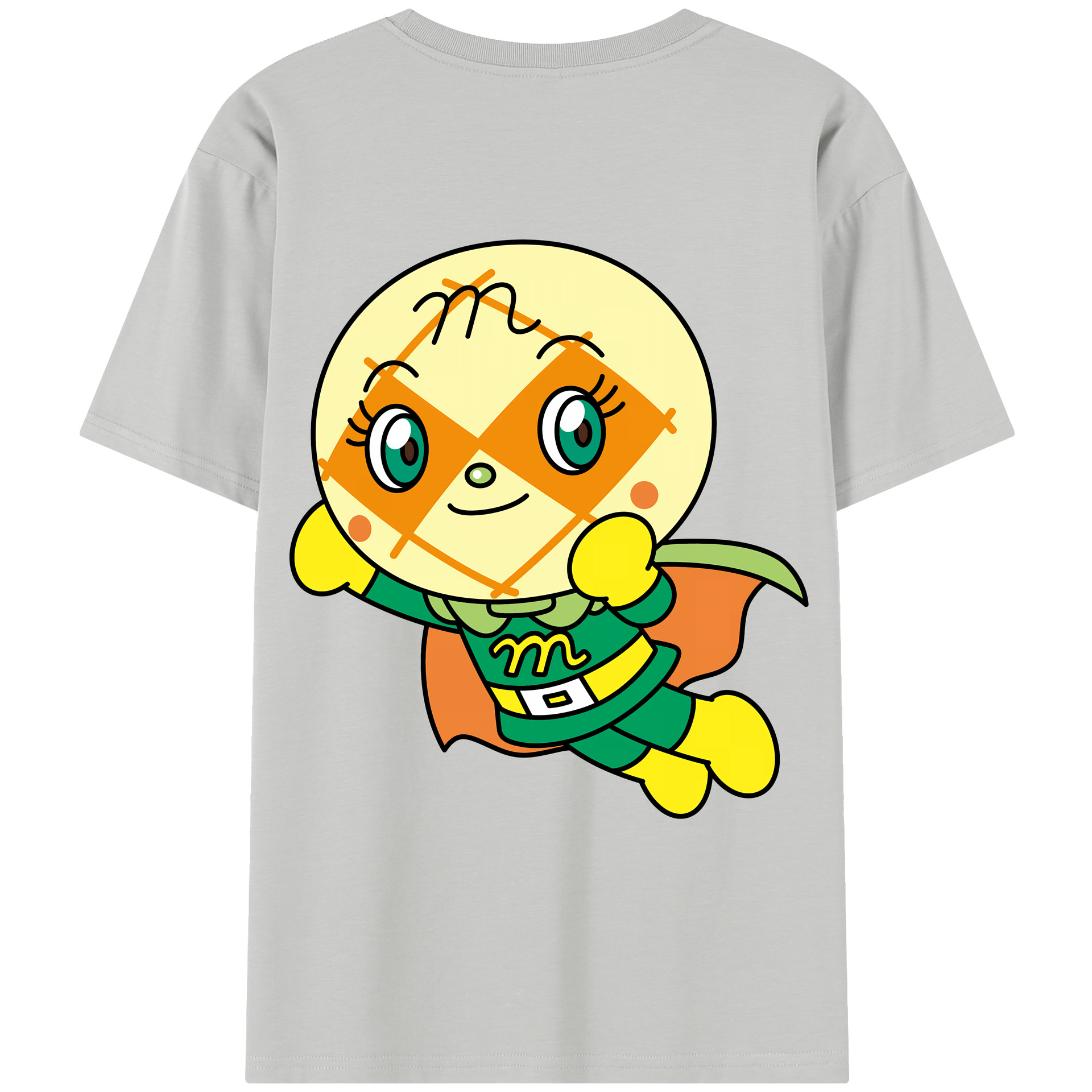 （画像用） アンパンマン Anpanman レディース半袖Tシャツ(バックプリント)
