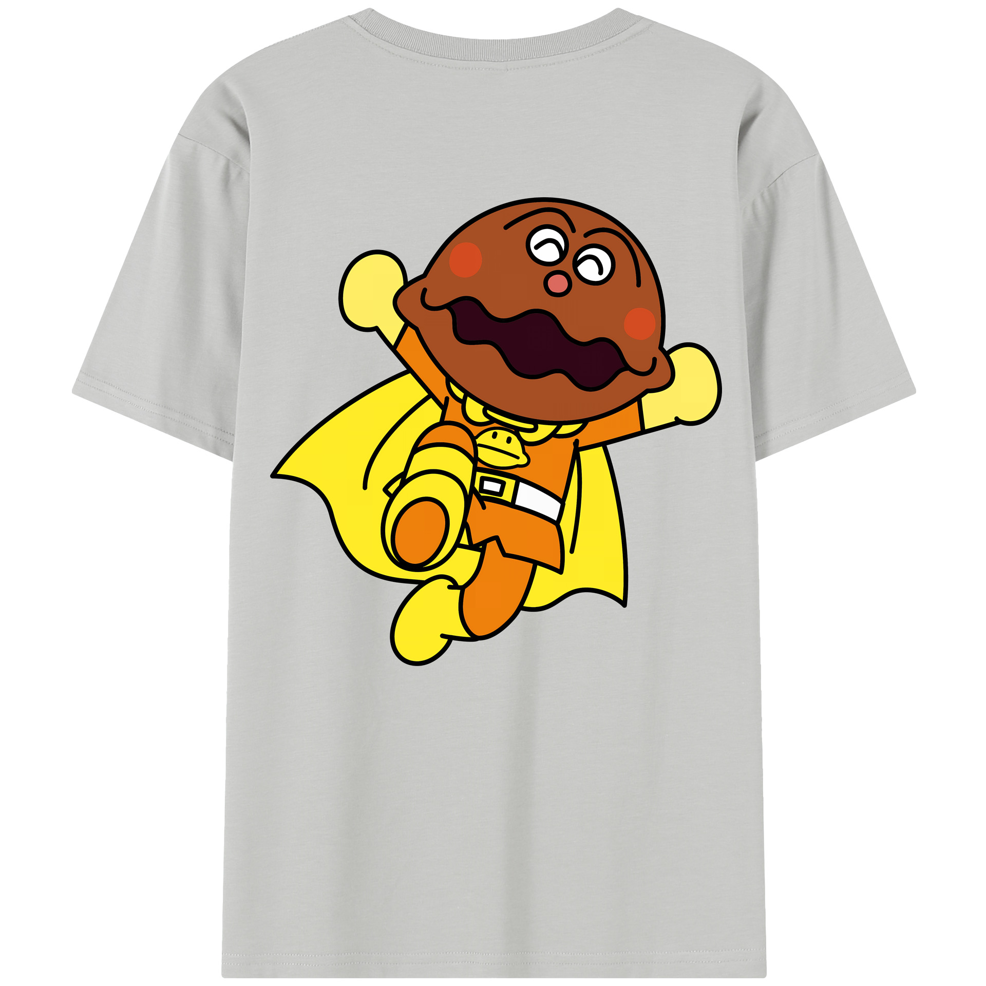 （画像用） アンパンマン Anpanman レディース半袖Tシャツ(バックプリント)