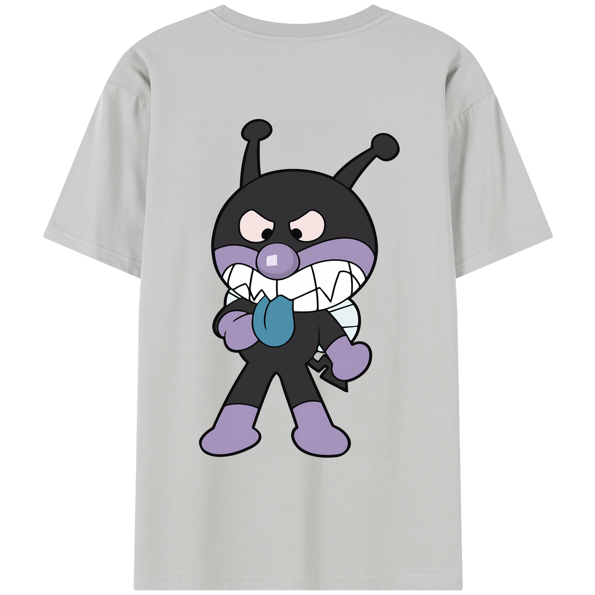 （画像用） アンパンマン Anpanman レディース半袖Tシャツ(バックプリント)