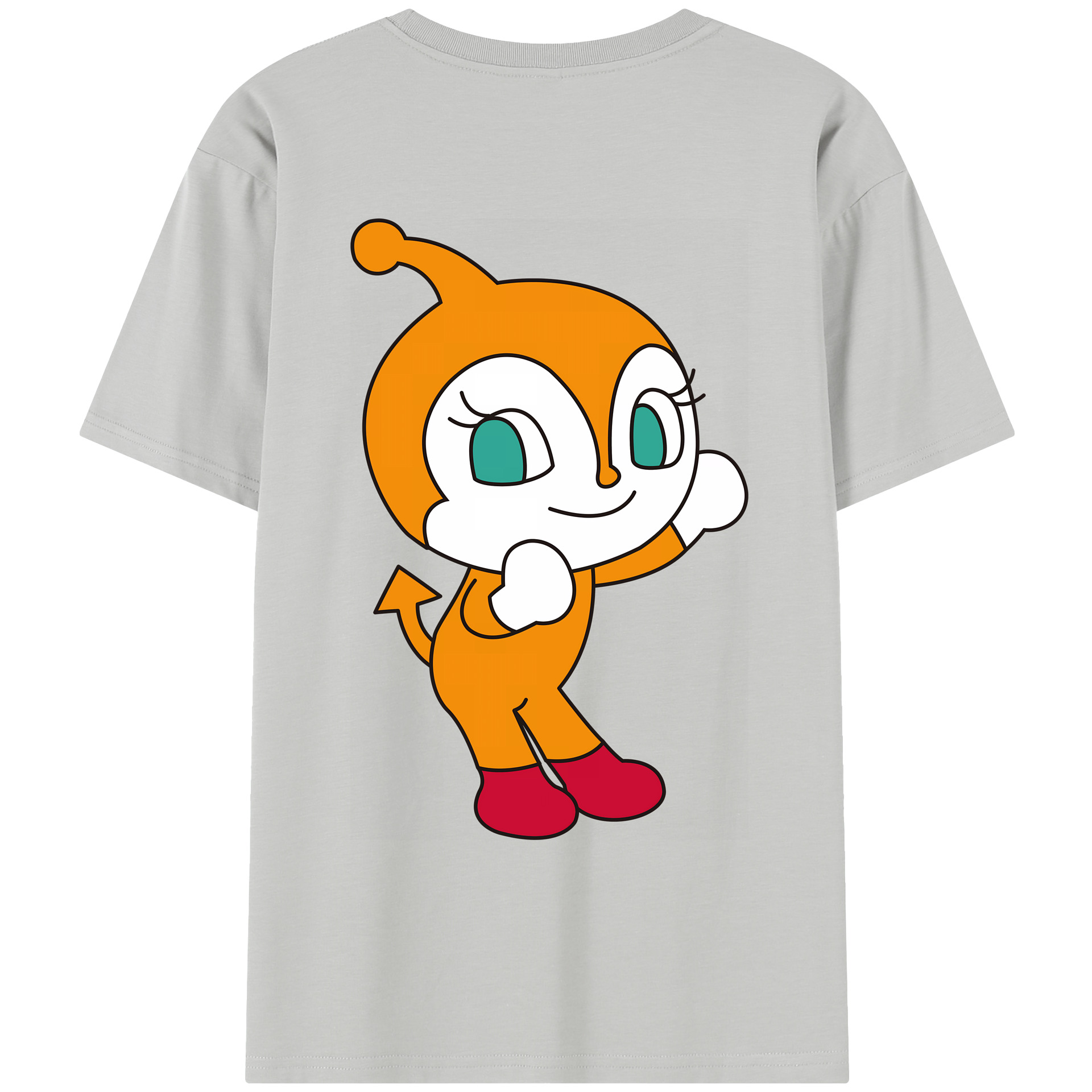 （画像用） アンパンマン Anpanman レディース半袖Tシャツ(バックプリント)