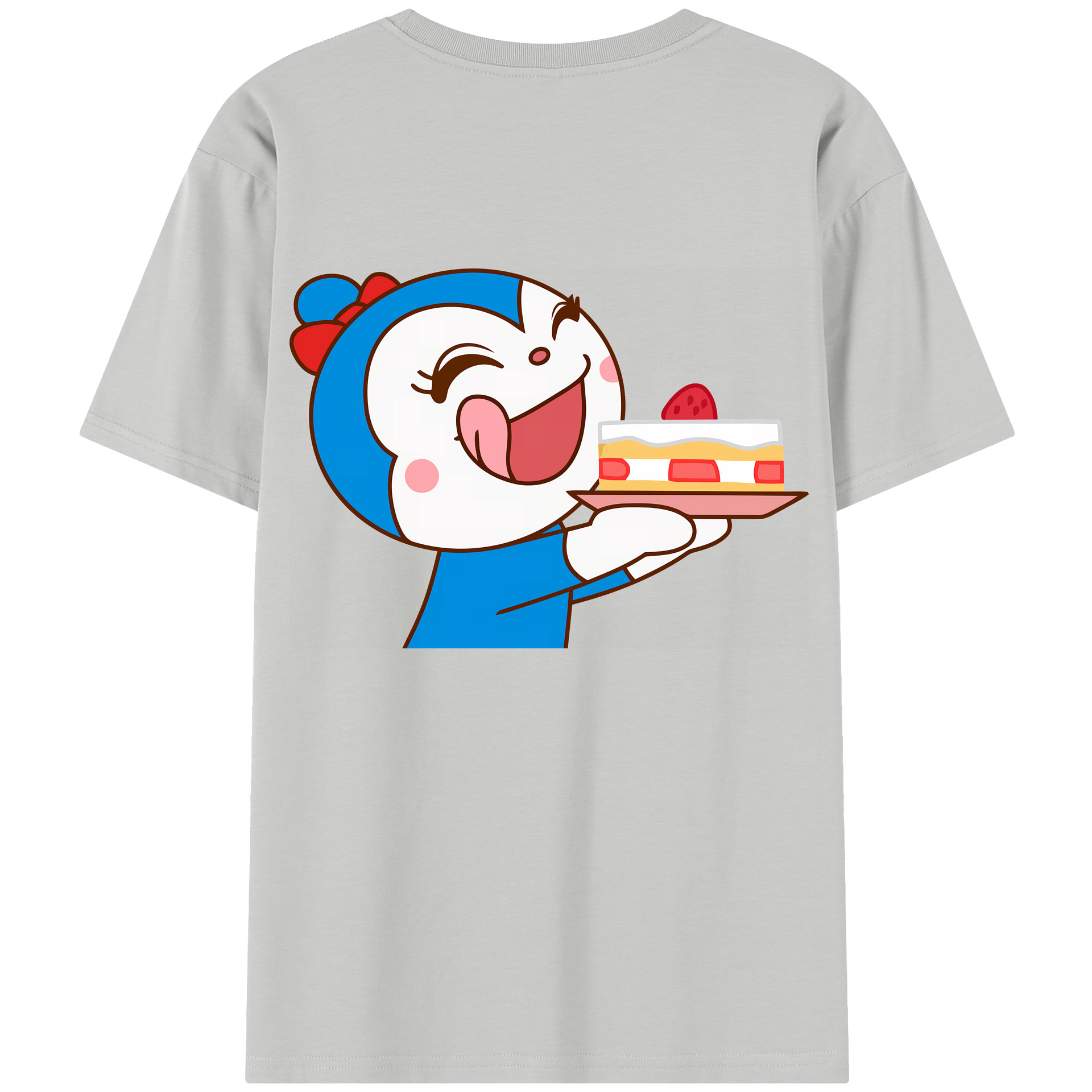 アンパンマン Anpanman レディース半袖Tシャツ(バックプリント)