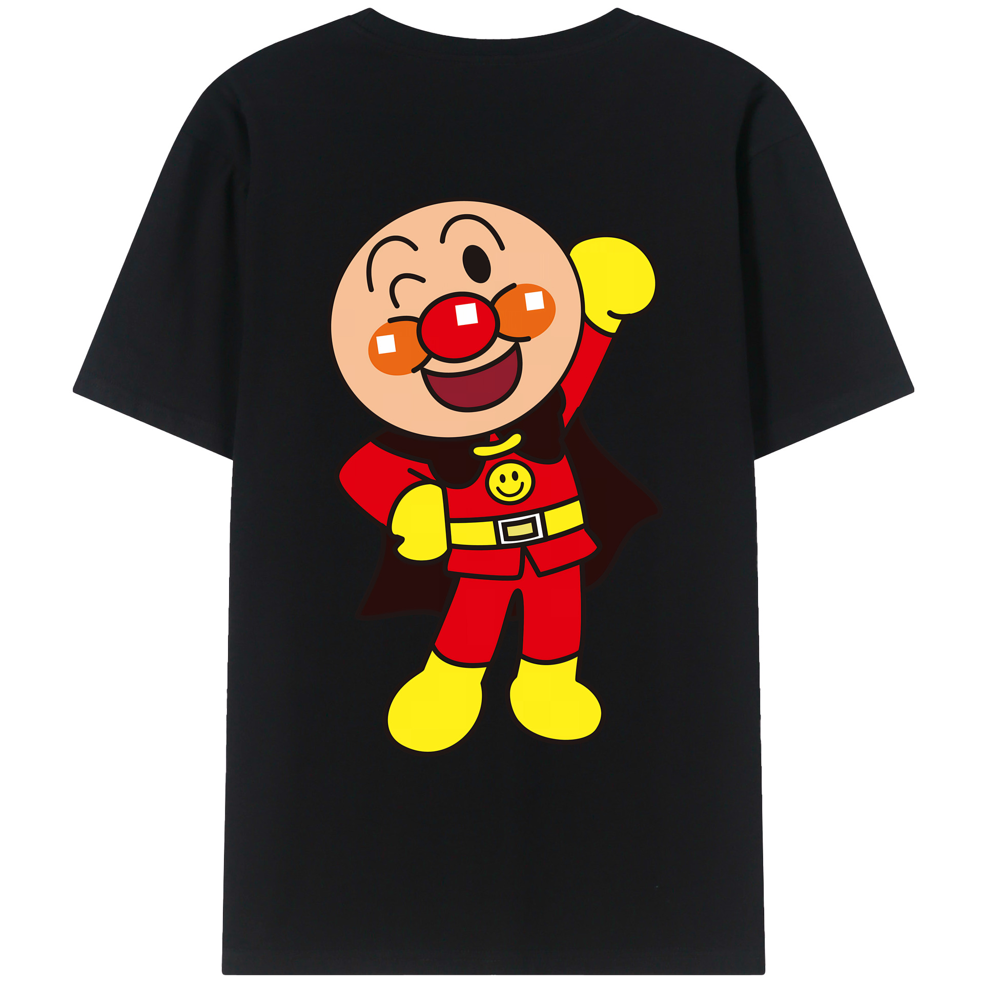 （画像用） アンパンマン Anpanman レディース半袖Tシャツ(バックプリント)