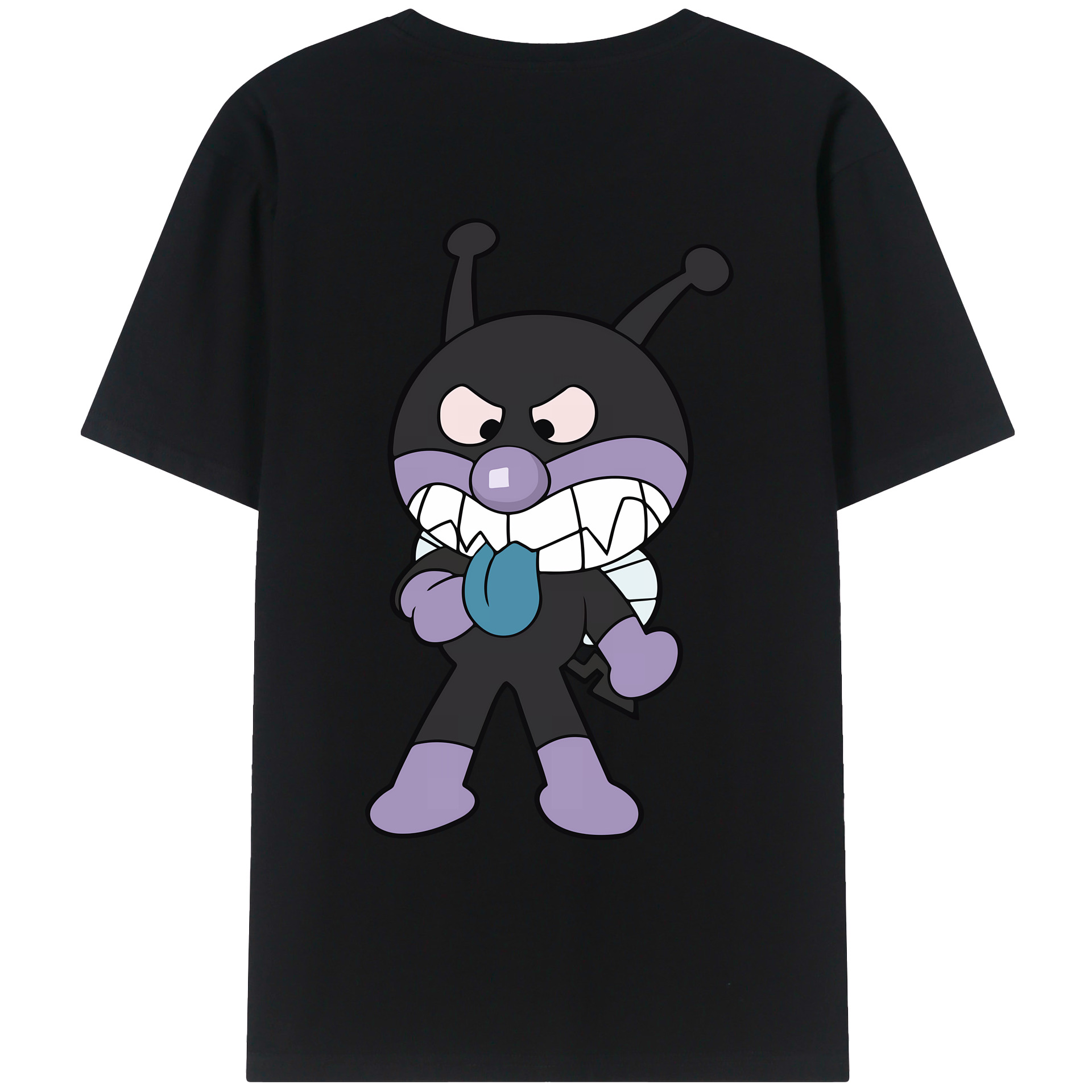 （画像用） アンパンマン Anpanman レディース半袖Tシャツ(バックプリント)