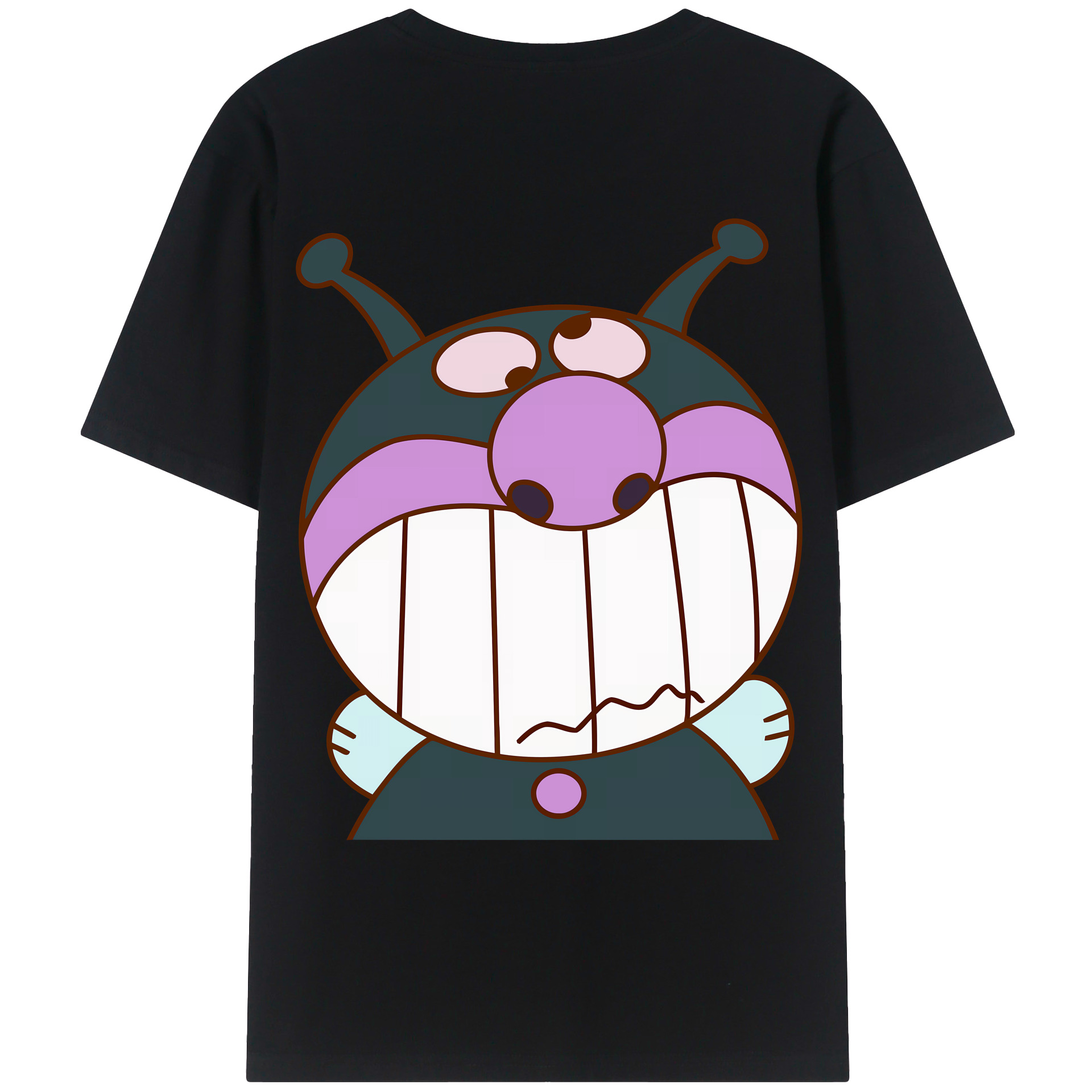 （画像用） アンパンマン Anpanman レディース半袖Tシャツ(バックプリント)