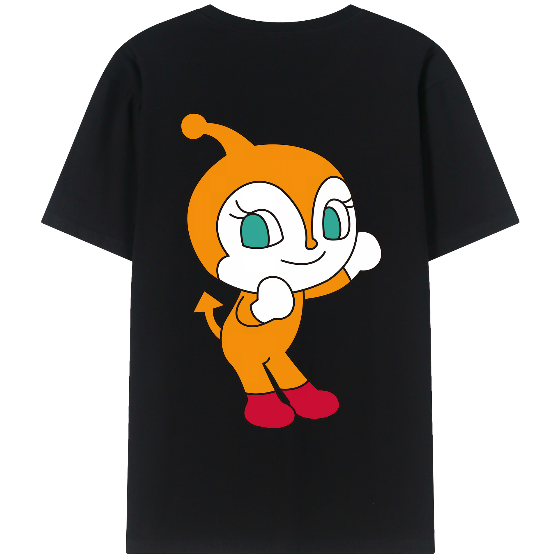 （画像用） アンパンマン Anpanman レディース半袖Tシャツ(バックプリント)