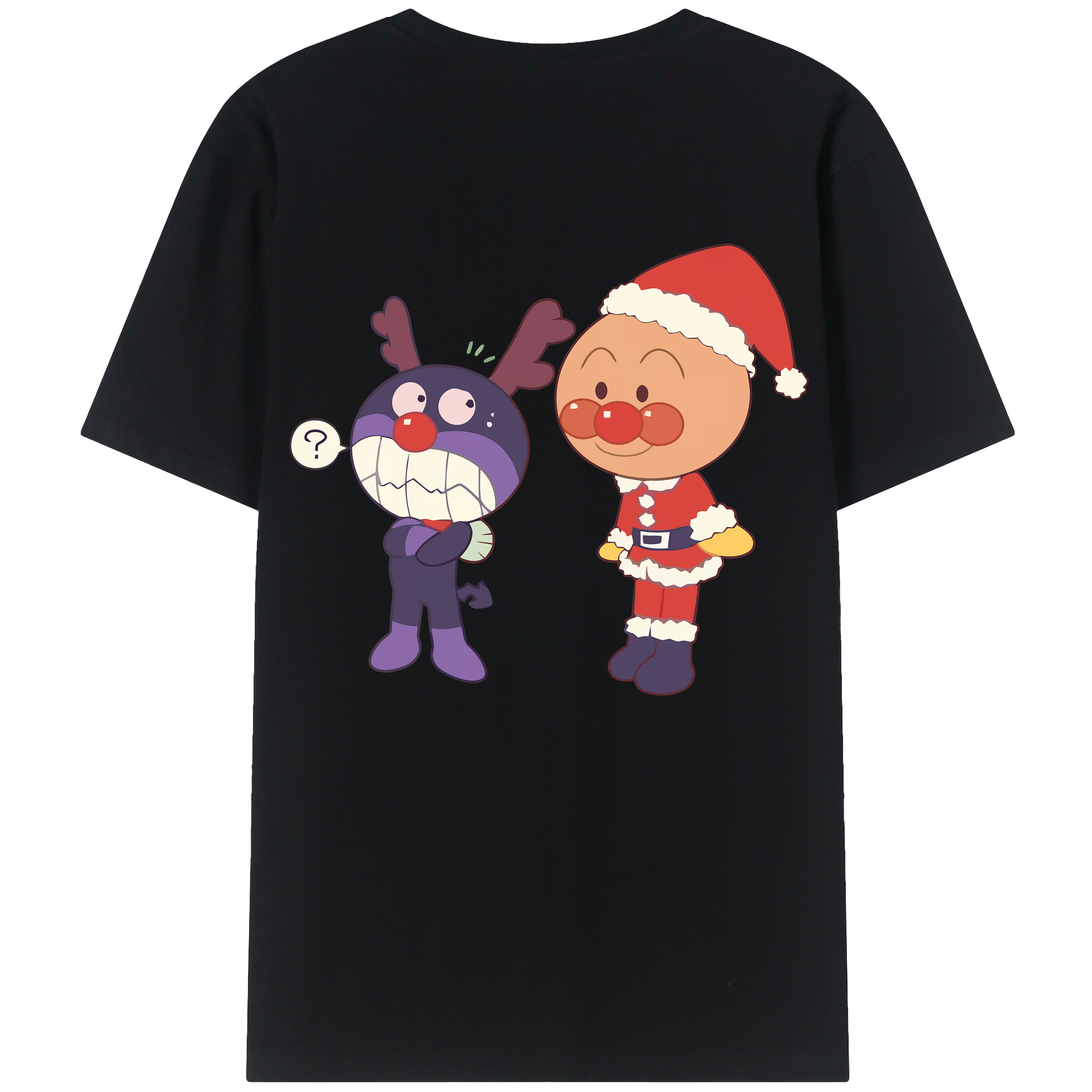 アンパンマン Anpanman レディース半袖Tシャツ(バックプリント)