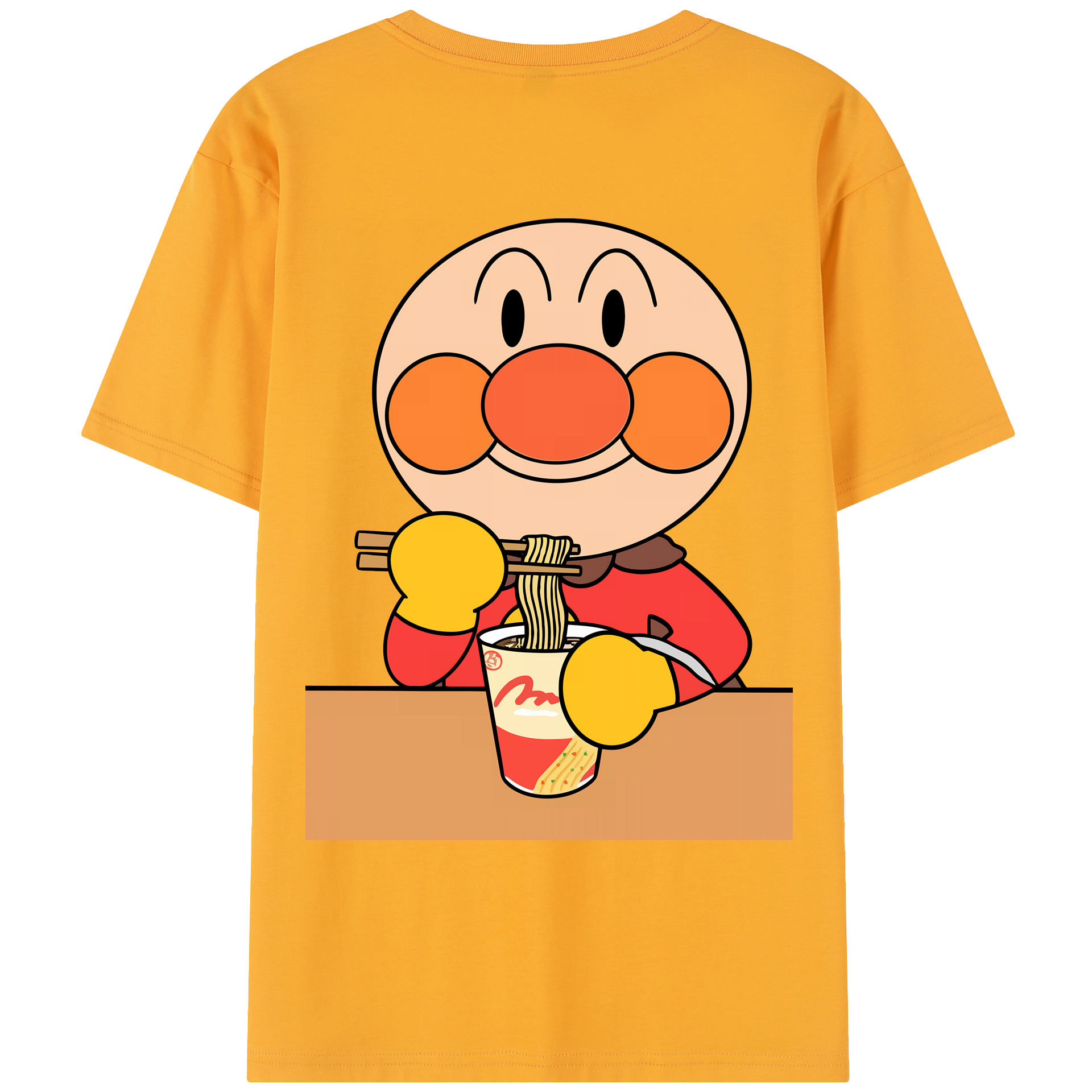 （画像用） アンパンマン Anpanman レディース半袖Tシャツ(バックプリント)