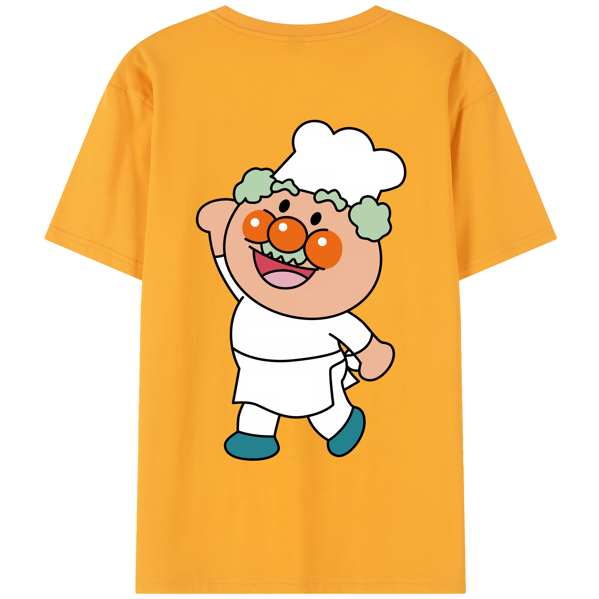 （画像用） アンパンマン Anpanman レディース半袖Tシャツ(バックプリント)