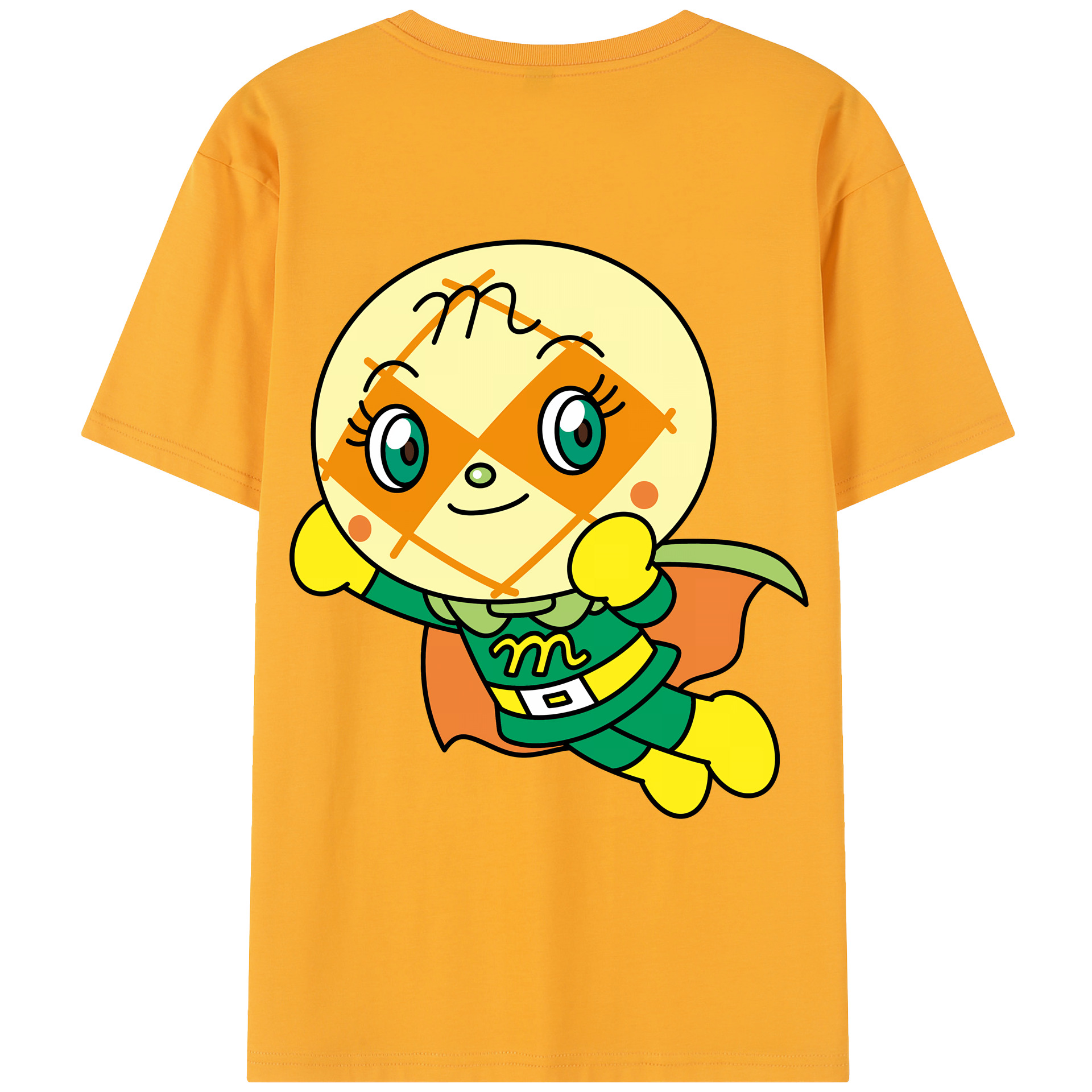 （画像用） アンパンマン Anpanman レディース半袖Tシャツ(バックプリント)
