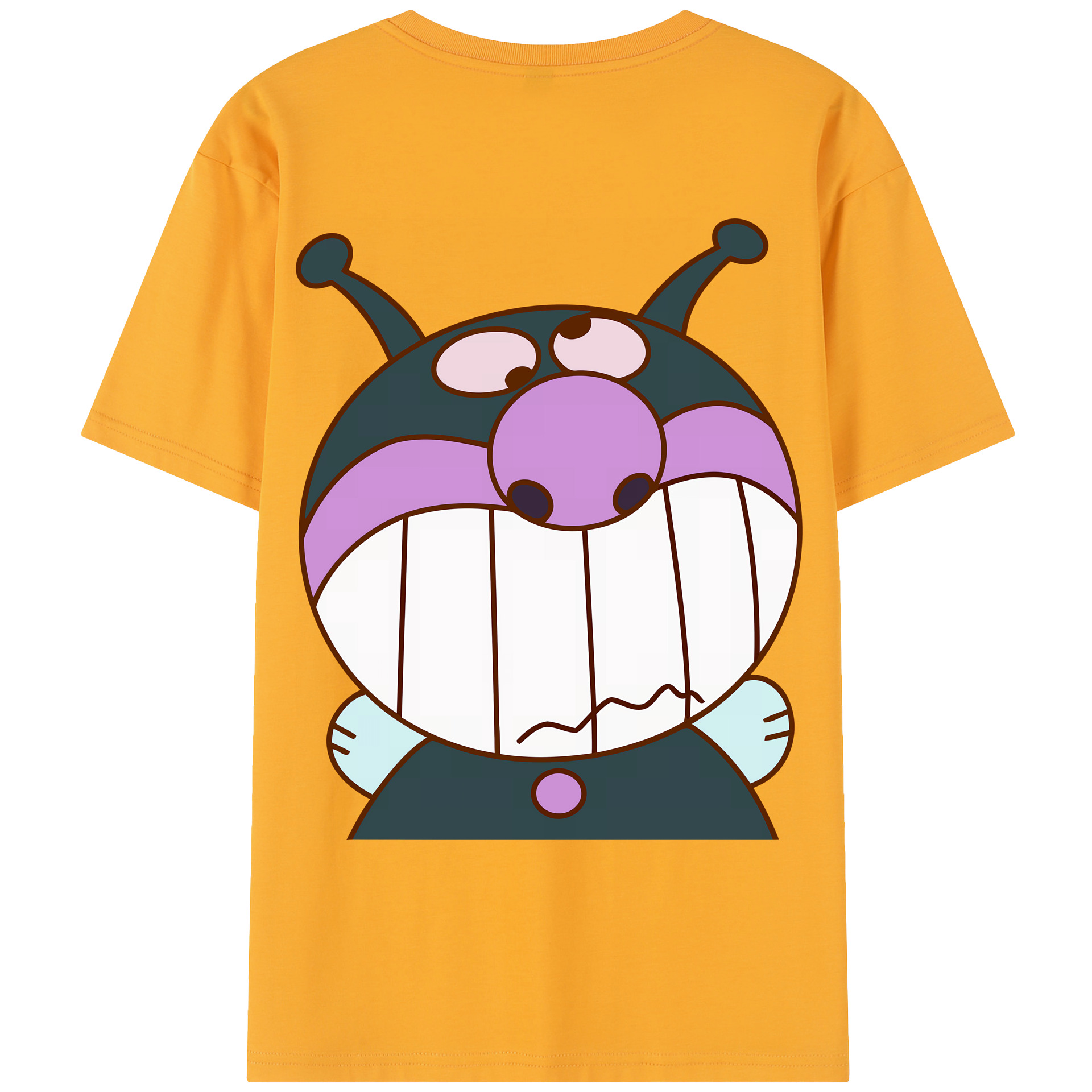 （画像用） アンパンマン Anpanman レディース半袖Tシャツ(バックプリント)