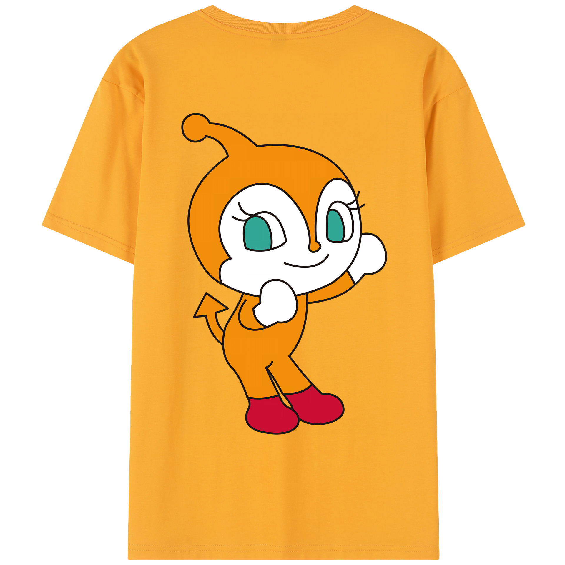 （画像用） アンパンマン Anpanman レディース半袖Tシャツ(バックプリント)