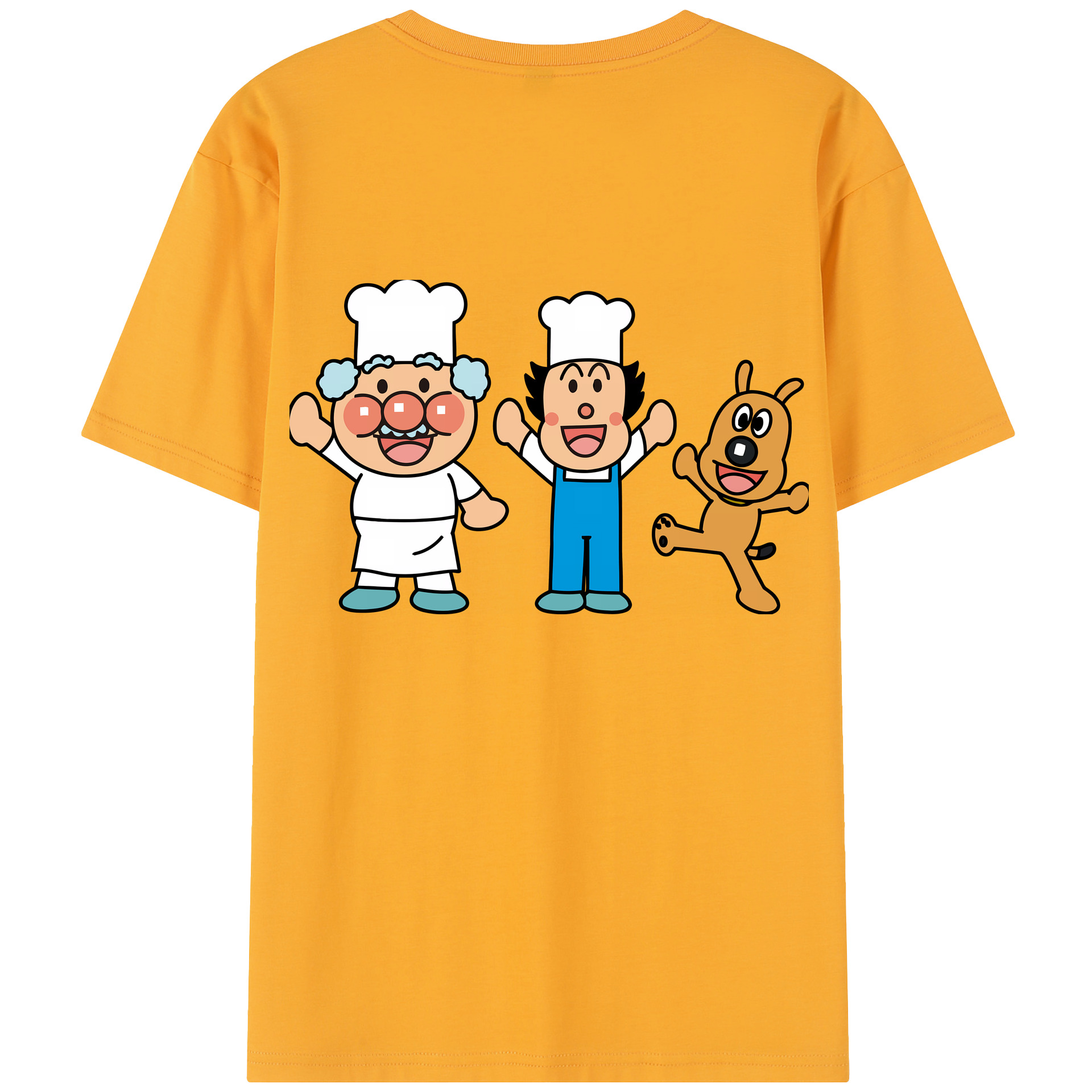 （画像用） アンパンマン Anpanman レディース半袖Tシャツ(バックプリント)