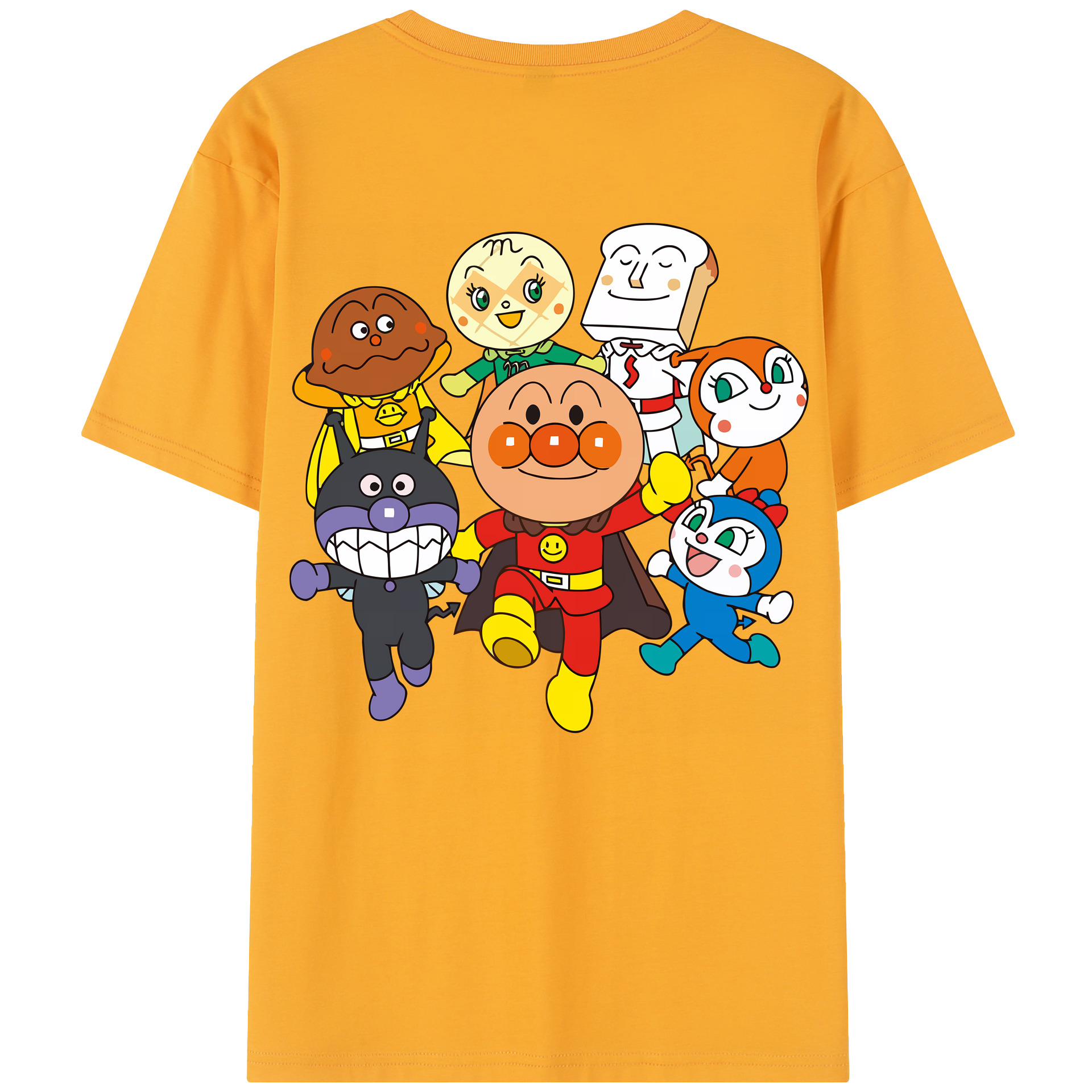 （画像用） アンパンマン Anpanman レディース半袖Tシャツ(バックプリント)