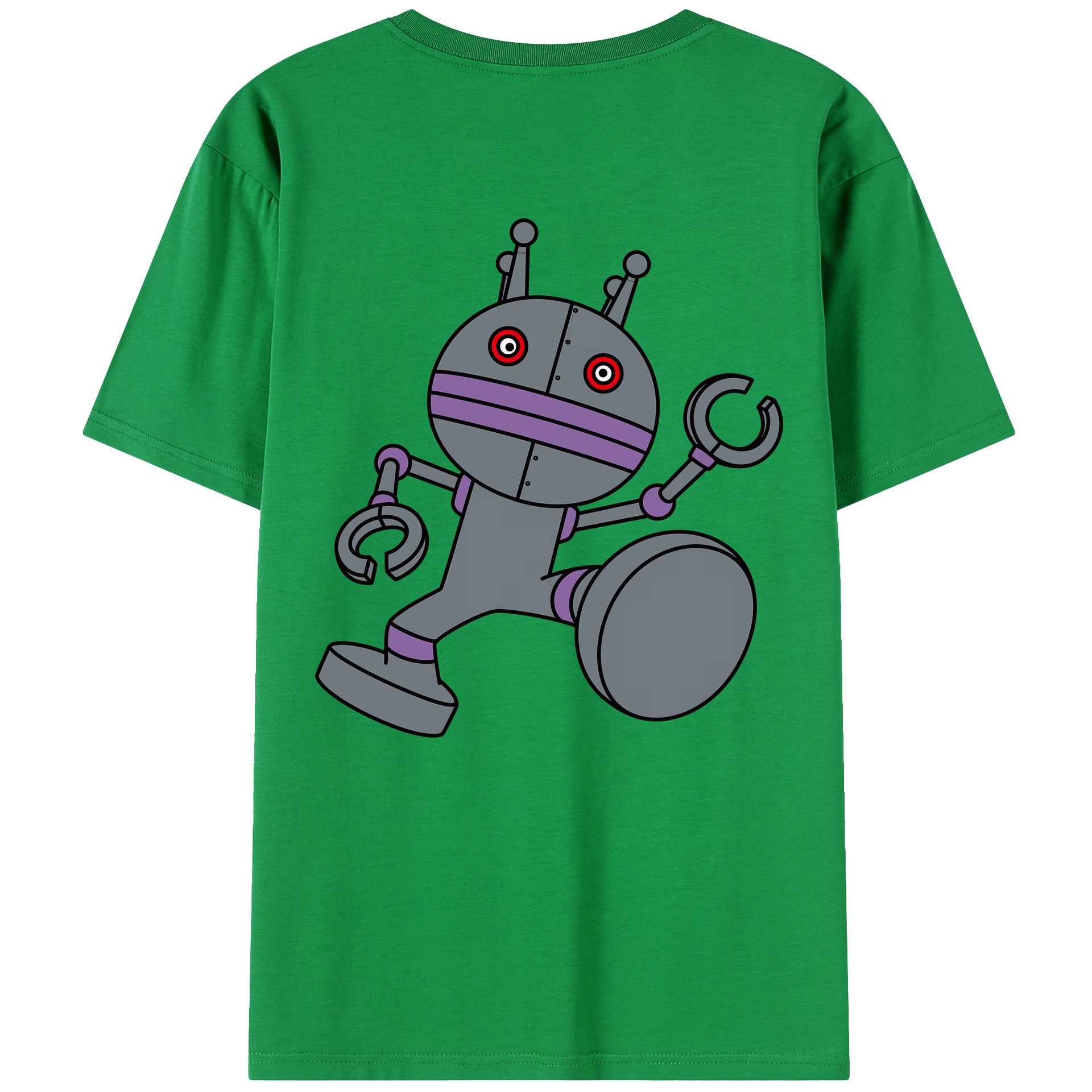 （画像用） アンパンマン Anpanman レディース半袖Tシャツ(バックプリント)
