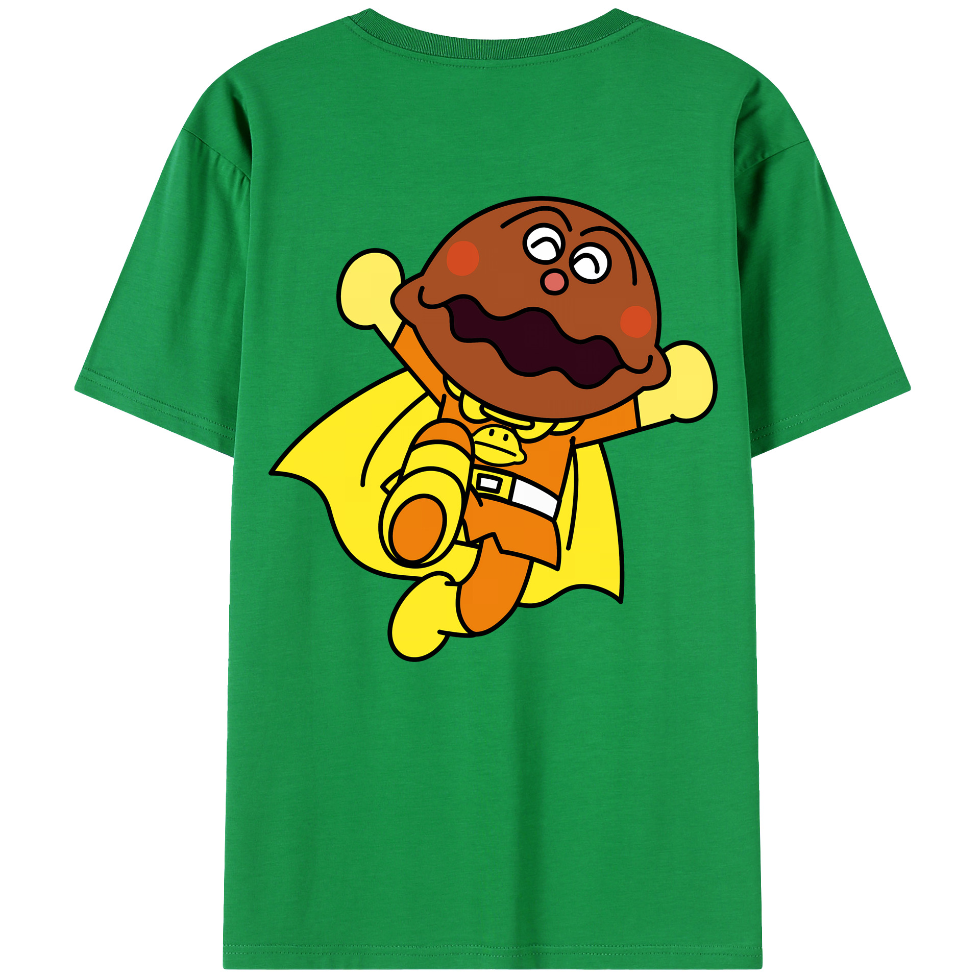 （画像用） アンパンマン Anpanman レディース半袖Tシャツ(バックプリント)