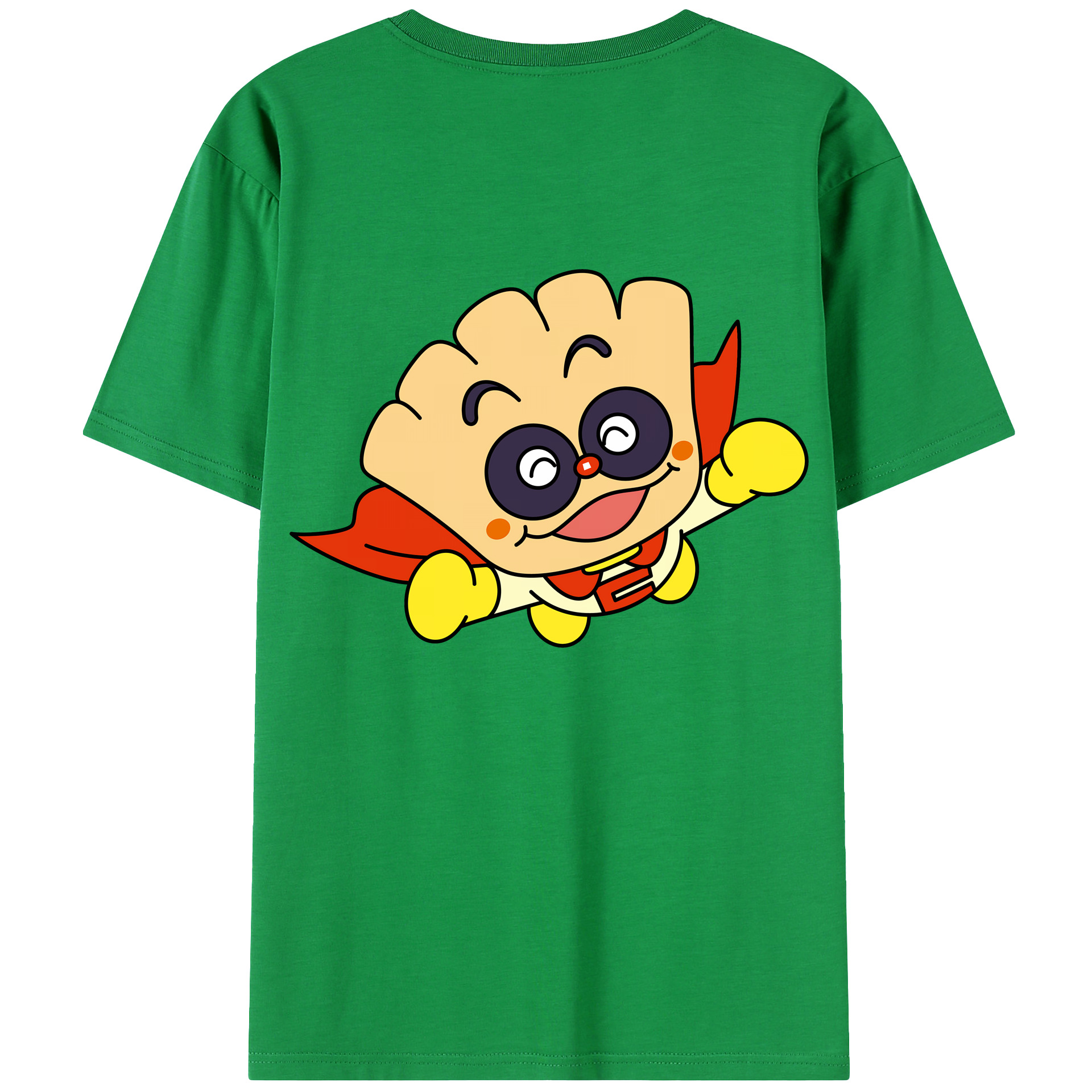 （画像用） アンパンマン Anpanman レディース半袖Tシャツ(バックプリント)