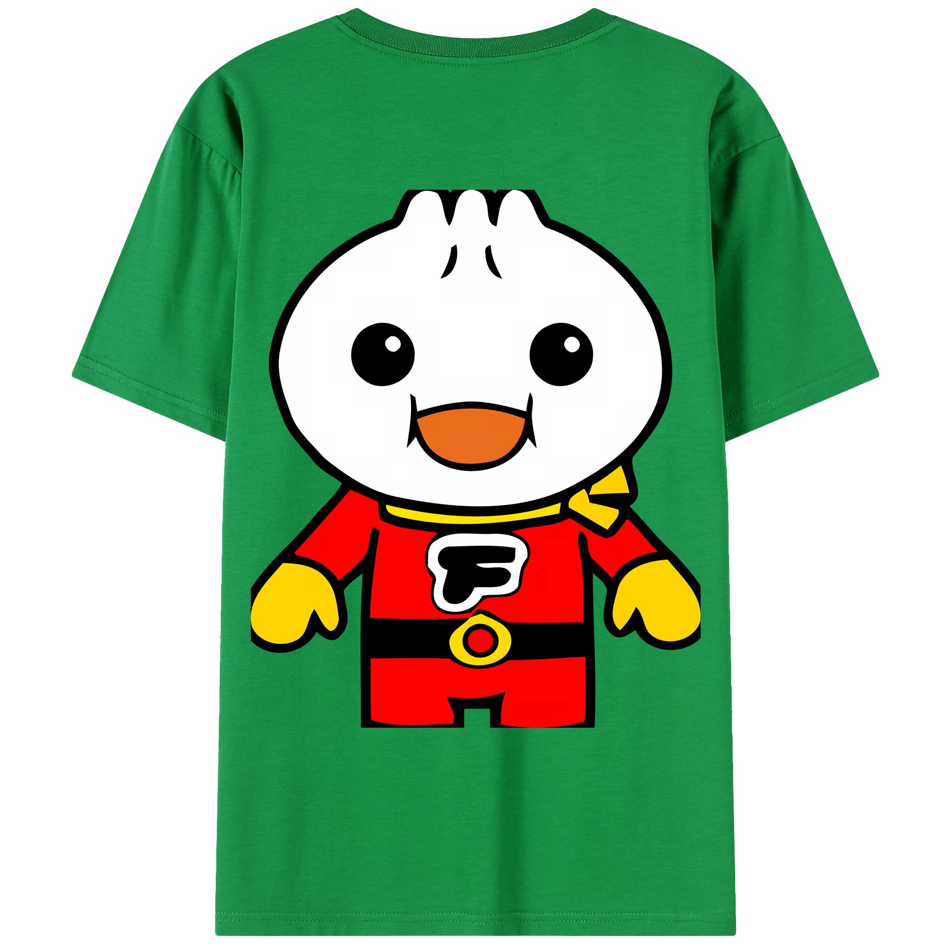 （画像用） アンパンマン Anpanman レディース半袖Tシャツ(バックプリント)