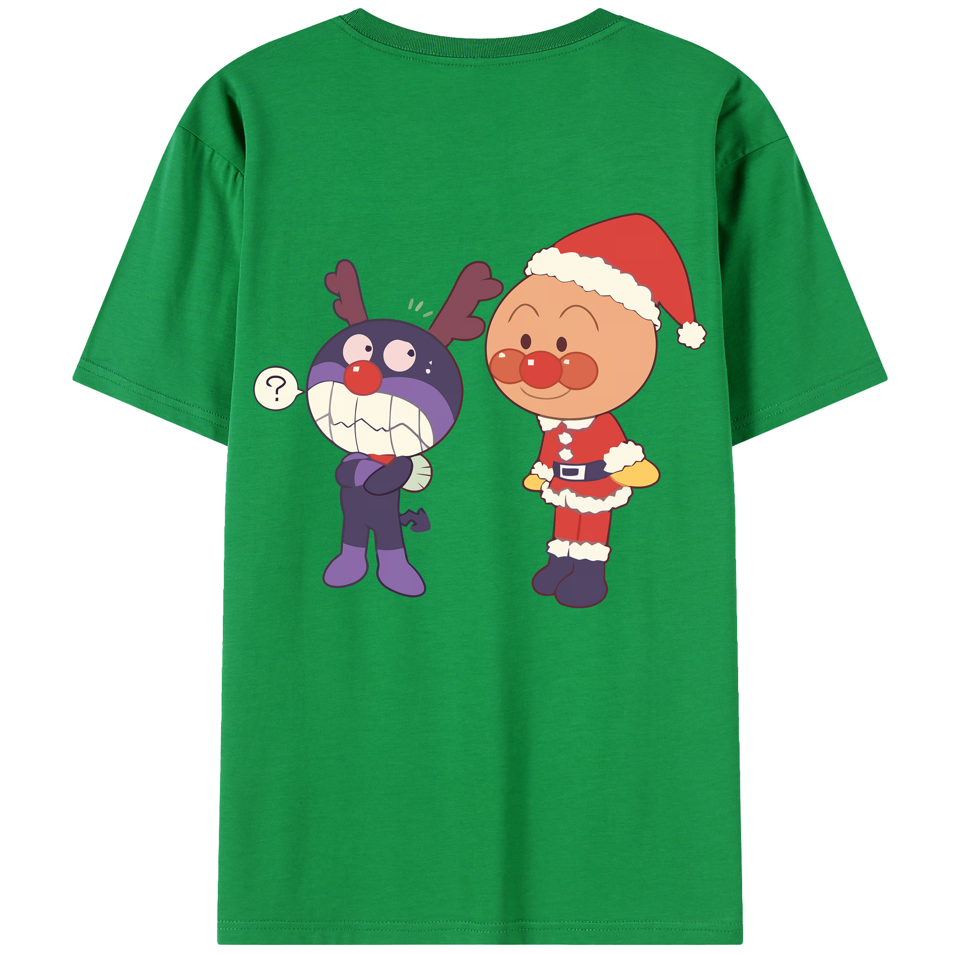 アンパンマン Anpanman レディース半袖Tシャツ(バックプリント)