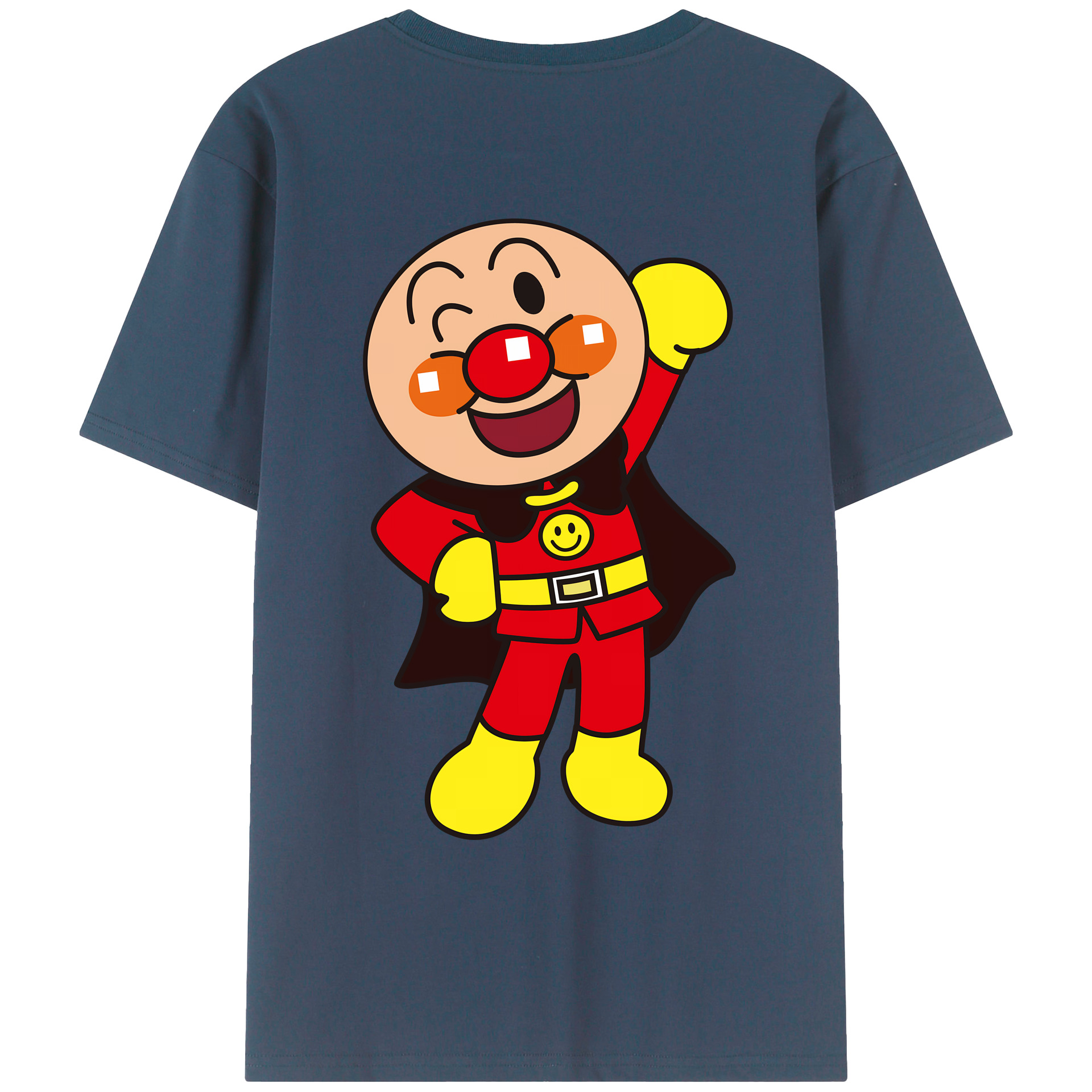 （画像用） アンパンマン Anpanman レディース半袖Tシャツ(バックプリント)