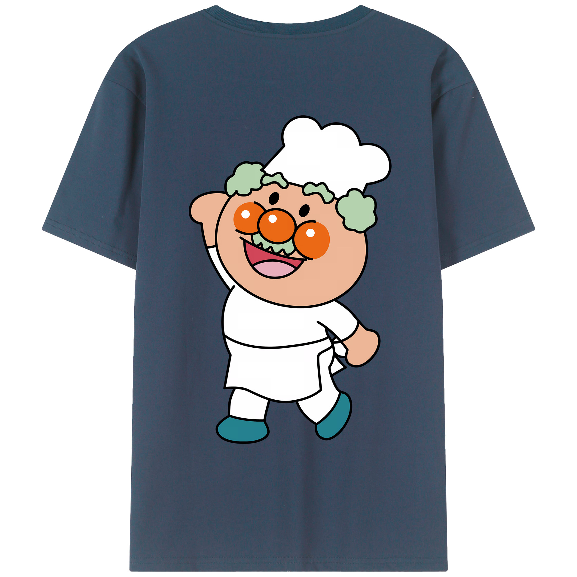 （画像用） アンパンマン Anpanman レディース半袖Tシャツ(バックプリント)