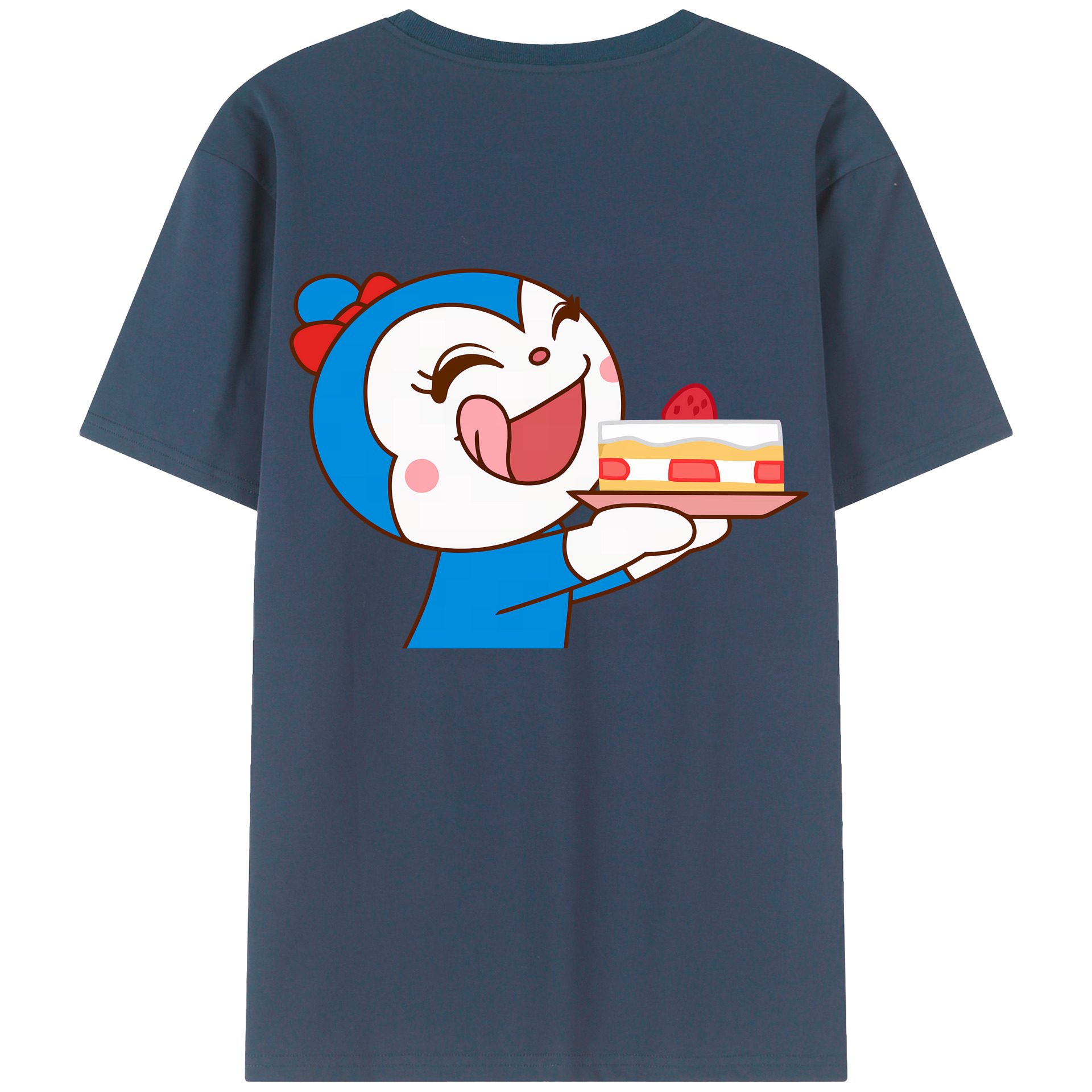 アンパンマン Anpanman レディース半袖Tシャツ(バックプリント)