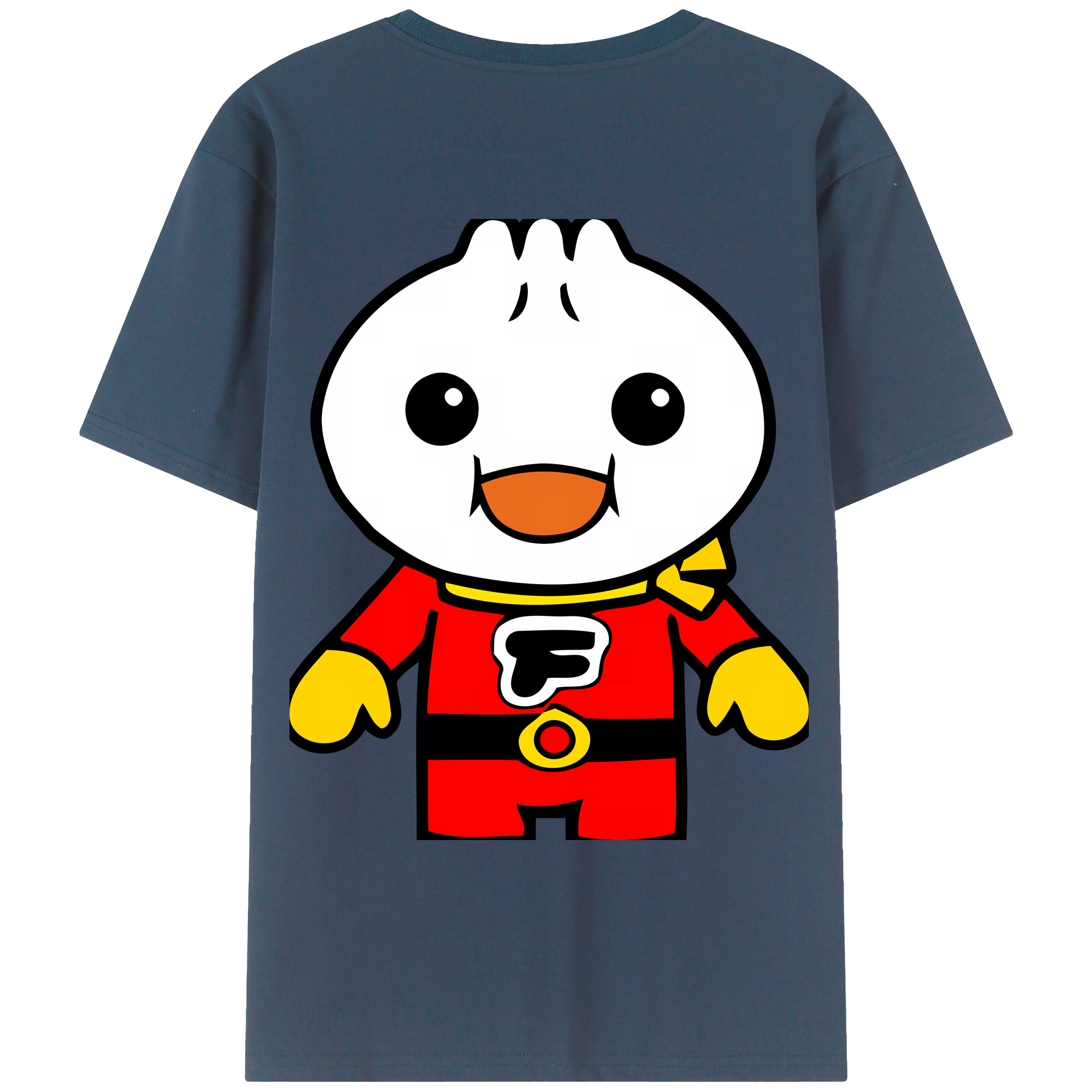 （画像用） アンパンマン Anpanman レディース半袖Tシャツ(バックプリント)