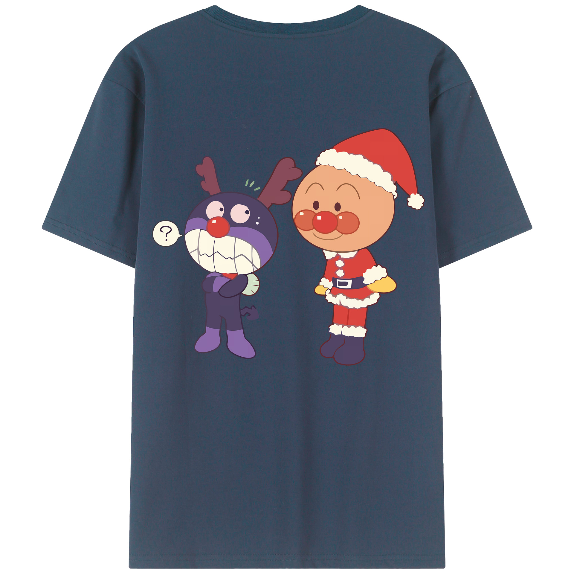 アンパンマン Anpanman レディース半袖Tシャツ(バックプリント)