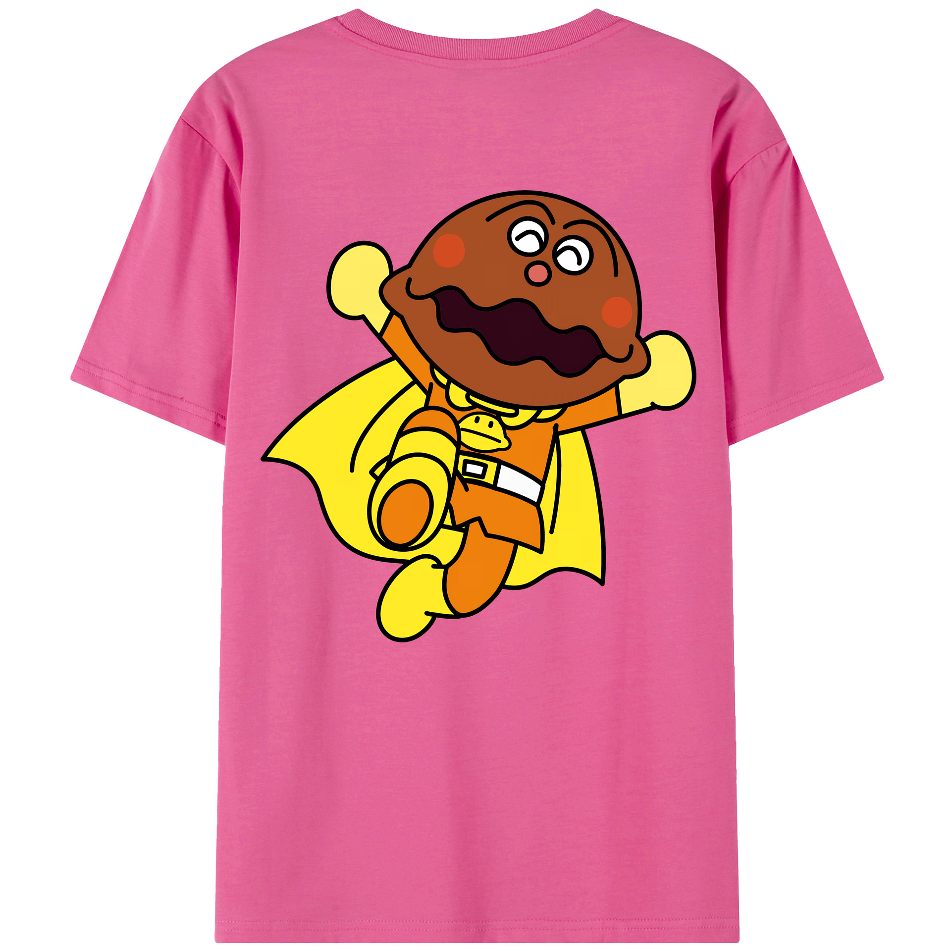 （画像用） アンパンマン Anpanman レディース半袖Tシャツ(バックプリント)
