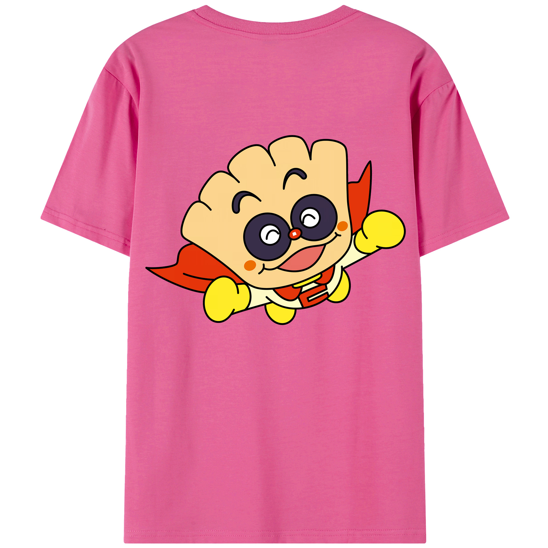 （画像用） アンパンマン Anpanman レディース半袖Tシャツ(バックプリント)