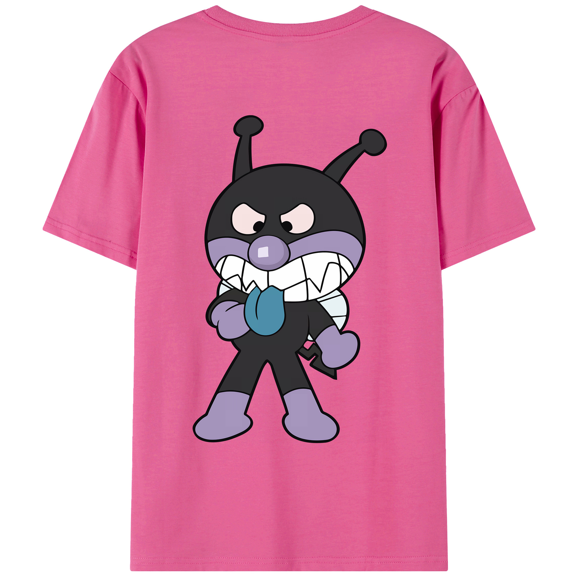（画像用） アンパンマン Anpanman レディース半袖Tシャツ(バックプリント)