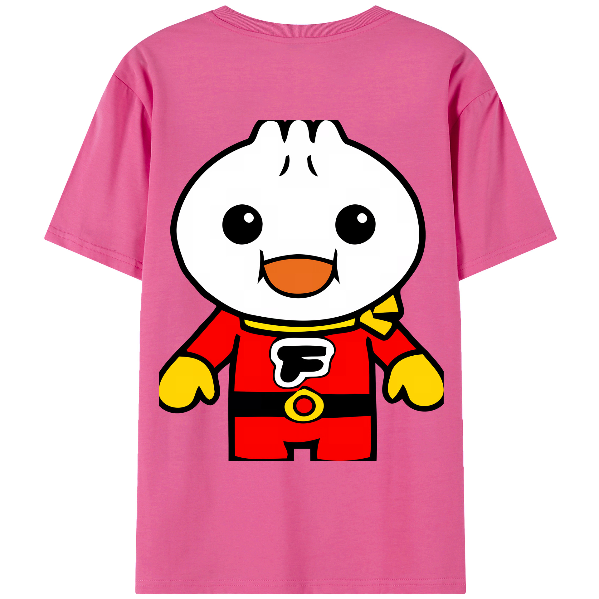 （画像用） アンパンマン Anpanman レディース半袖Tシャツ(バックプリント)