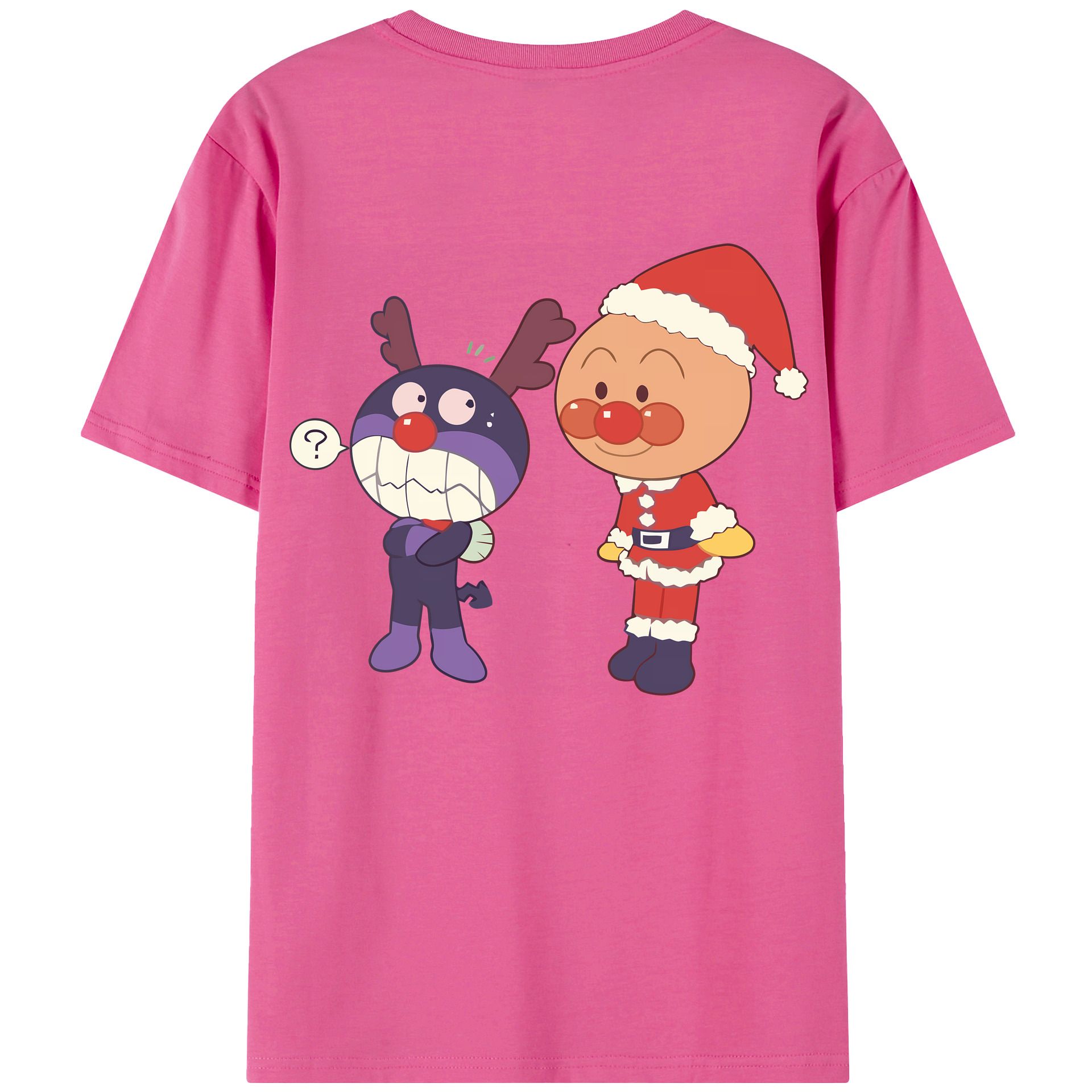 アンパンマン Anpanman レディース半袖Tシャツ(バックプリント)
