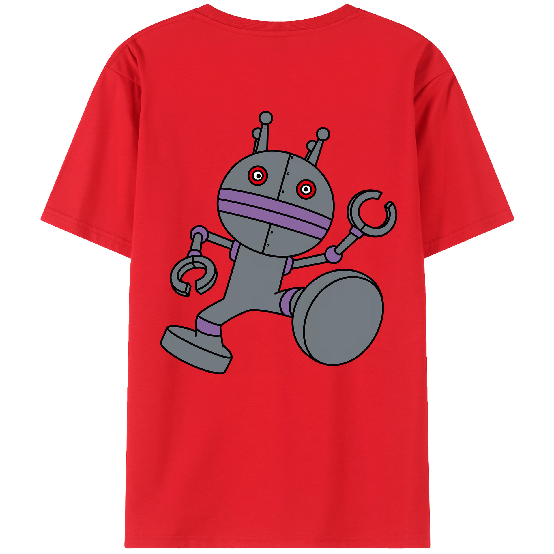 （画像用） アンパンマン Anpanman レディース半袖Tシャツ(バックプリント)