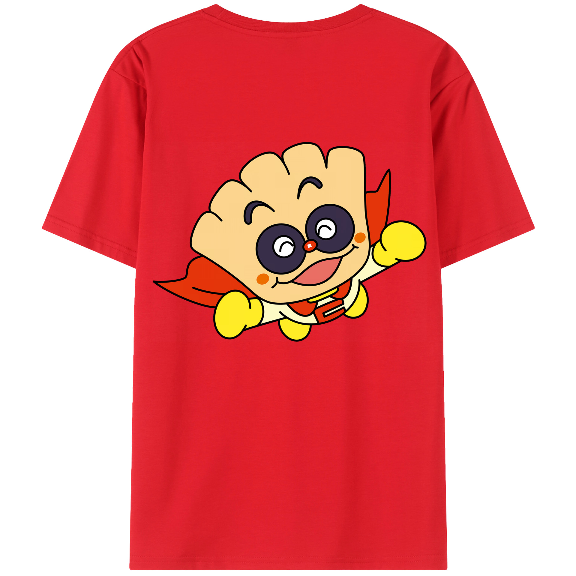 （画像用） アンパンマン Anpanman レディース半袖Tシャツ(バックプリント)