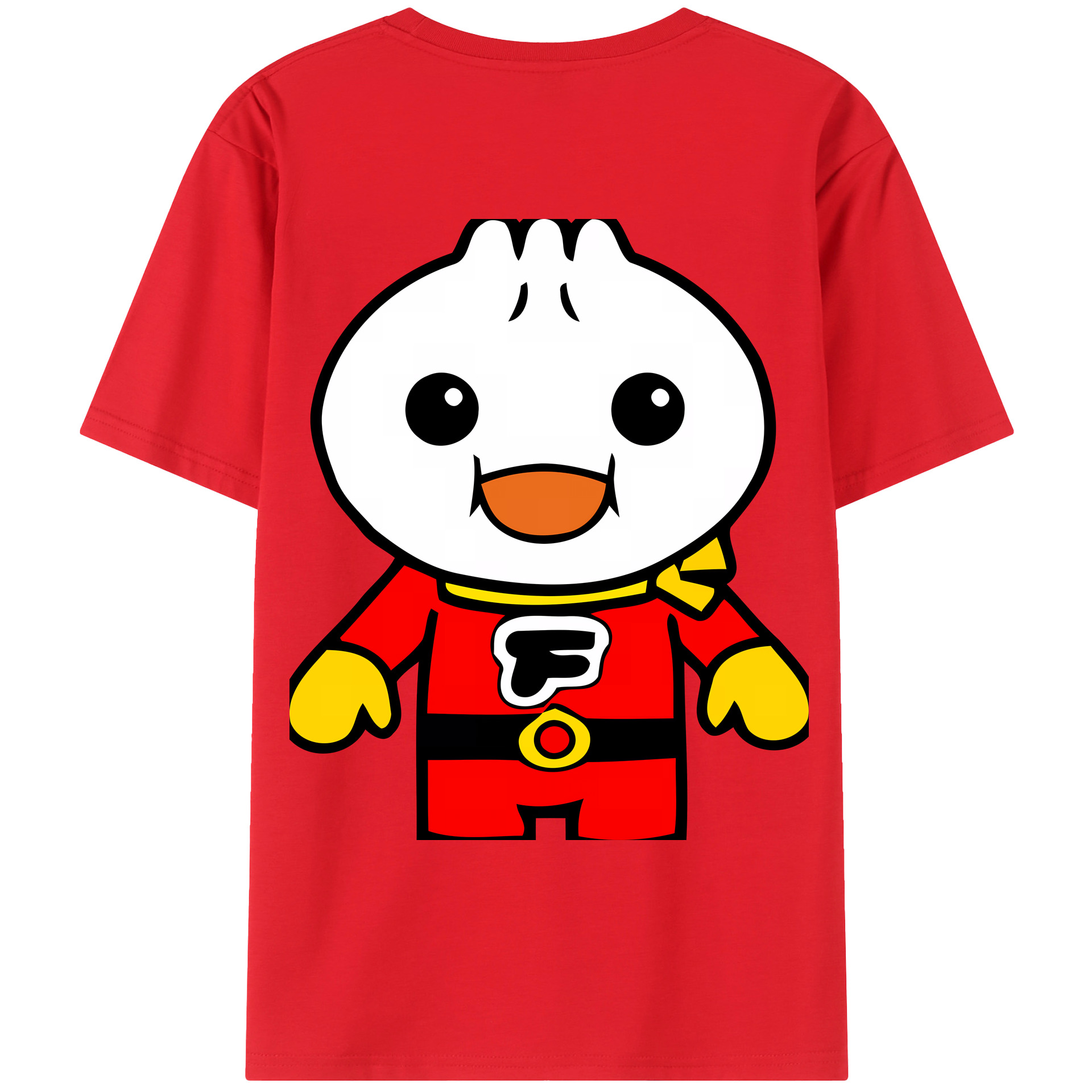 （画像用） アンパンマン Anpanman レディース半袖Tシャツ(バックプリント)