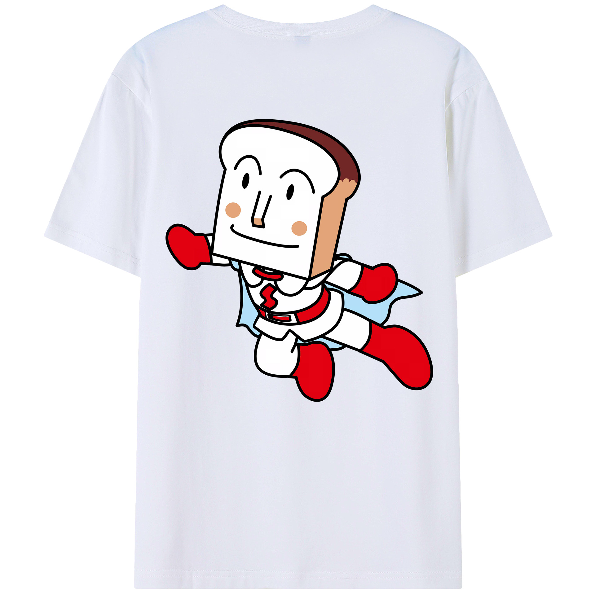 （画像用） アンパンマン Anpanman レディース半袖Tシャツ(バックプリント)