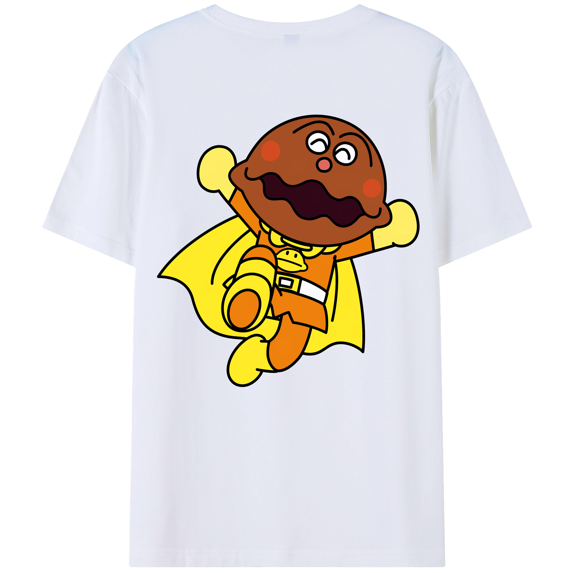 （画像用） アンパンマン Anpanman レディース半袖Tシャツ(バックプリント)