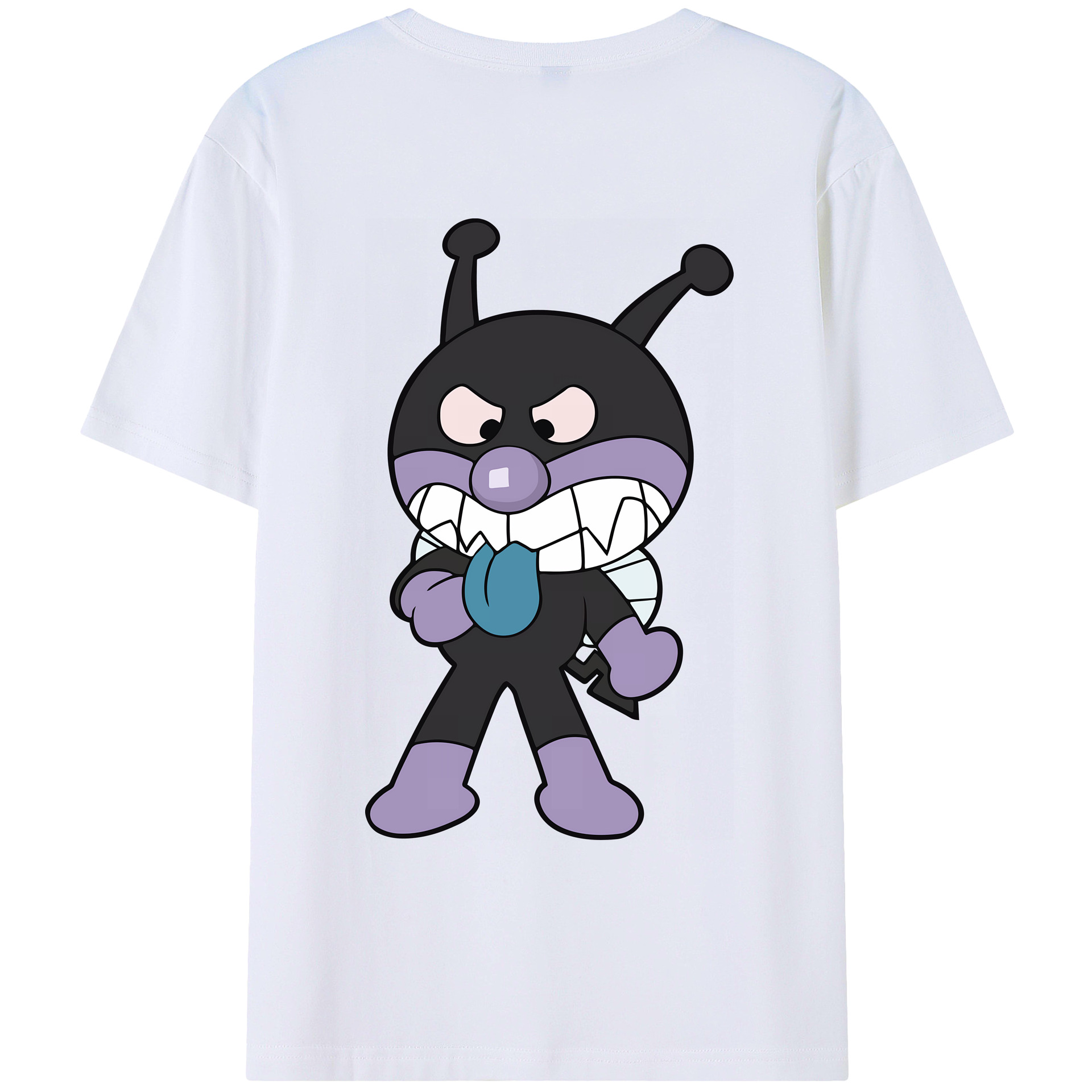 （画像用） アンパンマン Anpanman レディース半袖Tシャツ(バックプリント)