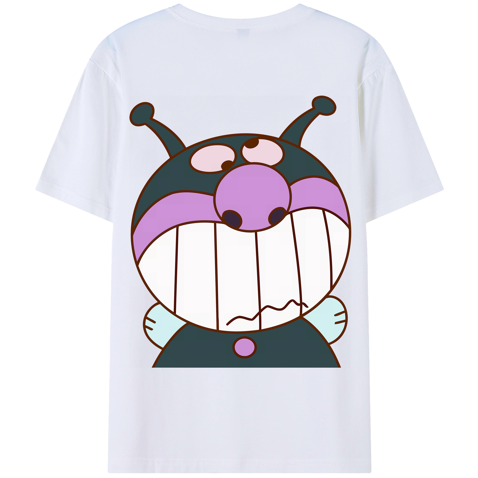 （画像用） アンパンマン Anpanman レディース半袖Tシャツ(バックプリント)