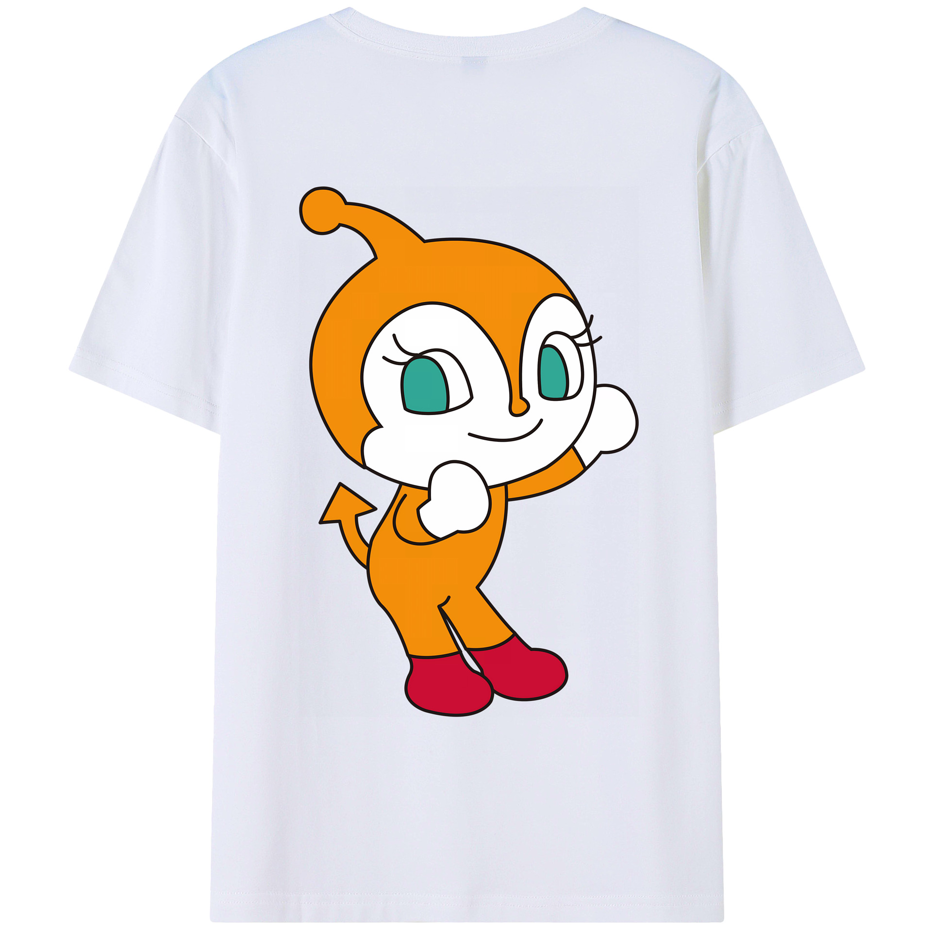 （画像用） アンパンマン Anpanman レディース半袖Tシャツ(バックプリント)