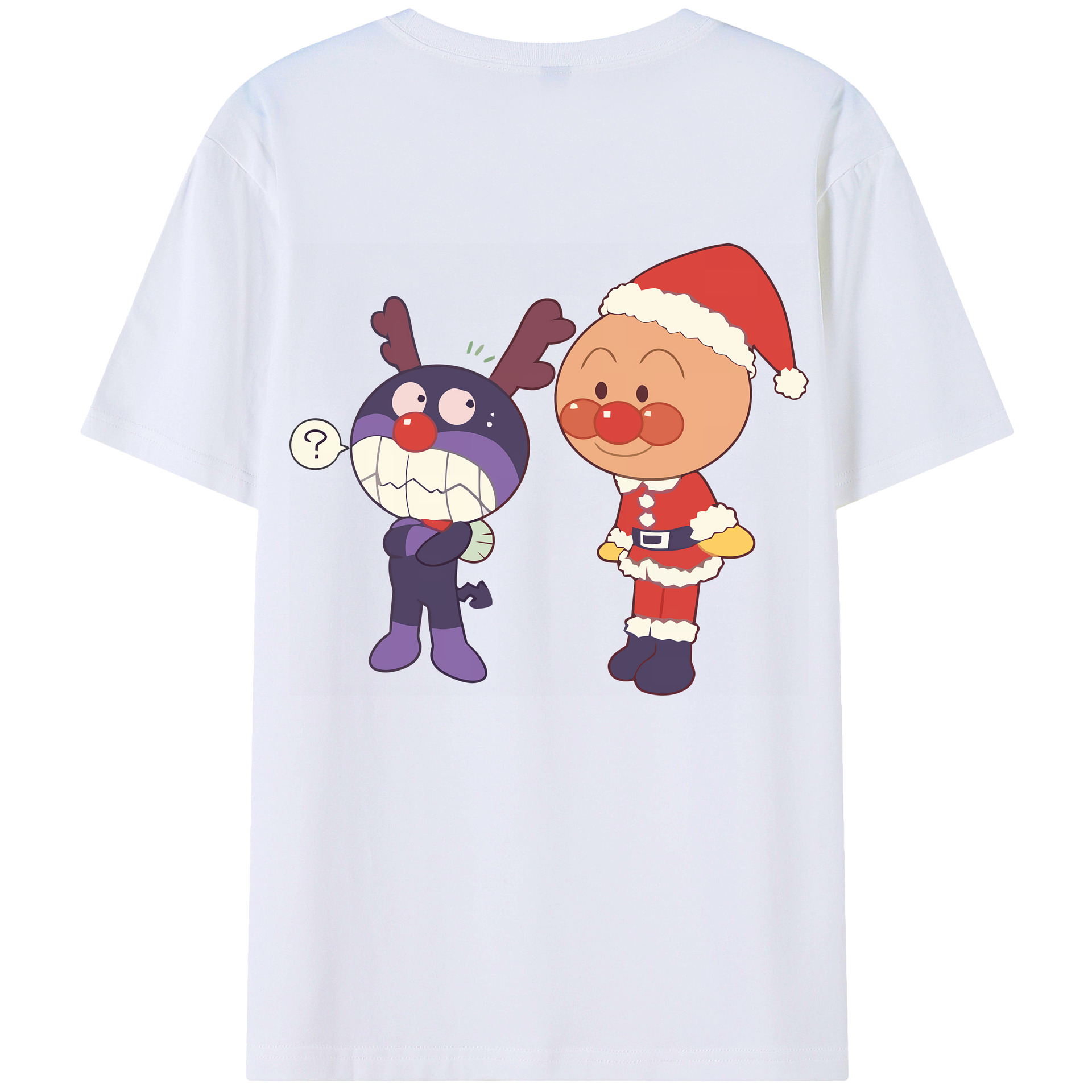 （画像用） アンパンマン Anpanman レディース半袖Tシャツ(バックプリント)