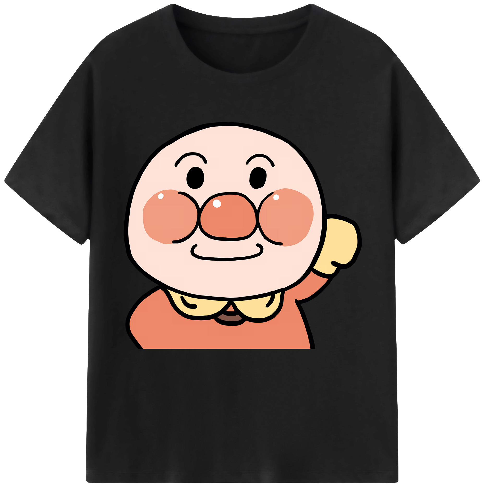 （画像用） アンパンマン Anpanman レディースカジュアルプリントTシャツ（綿100％）