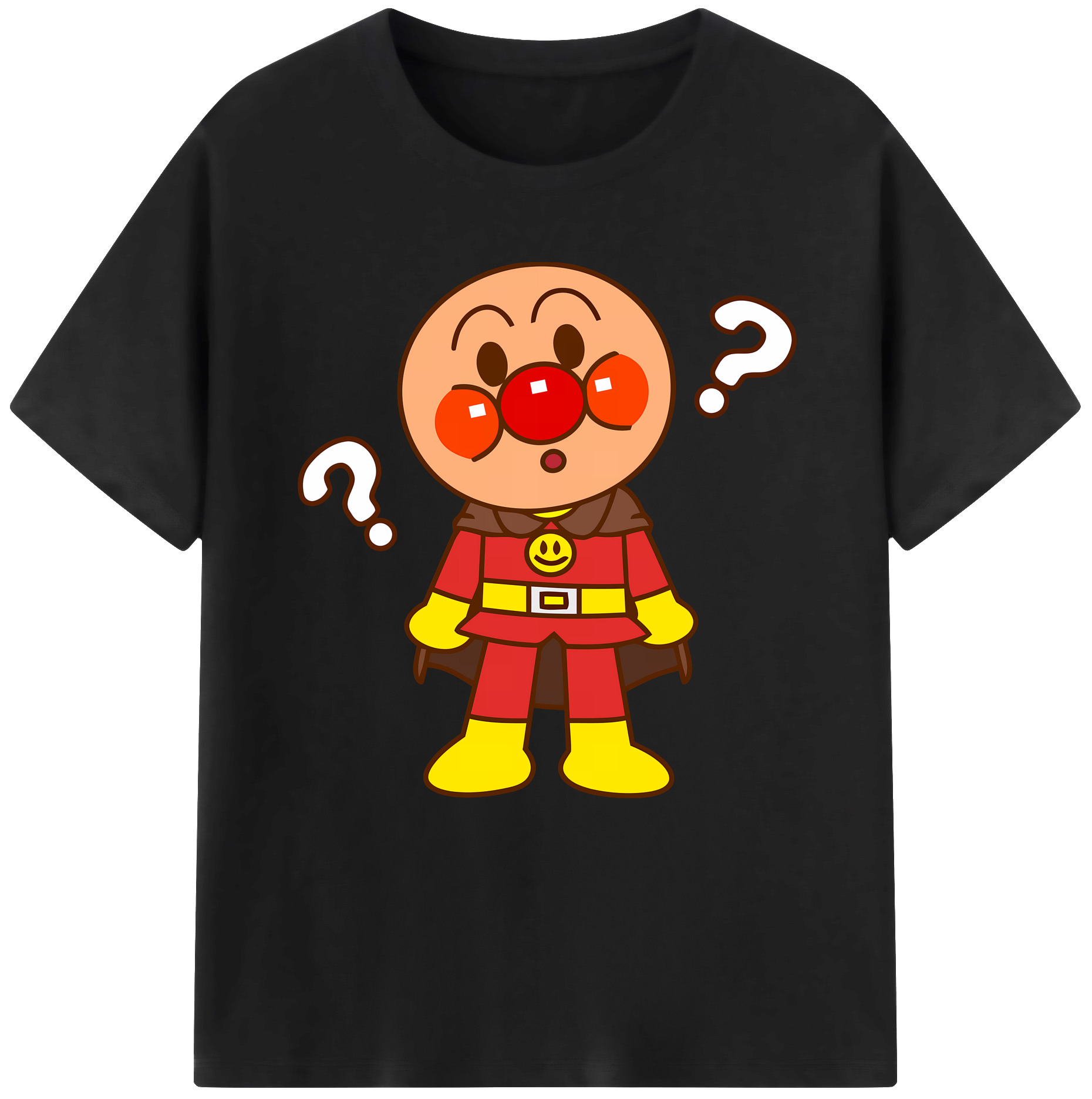 （画像用） アンパンマン Anpanman レディースカジュアルプリントTシャツ（綿100％）