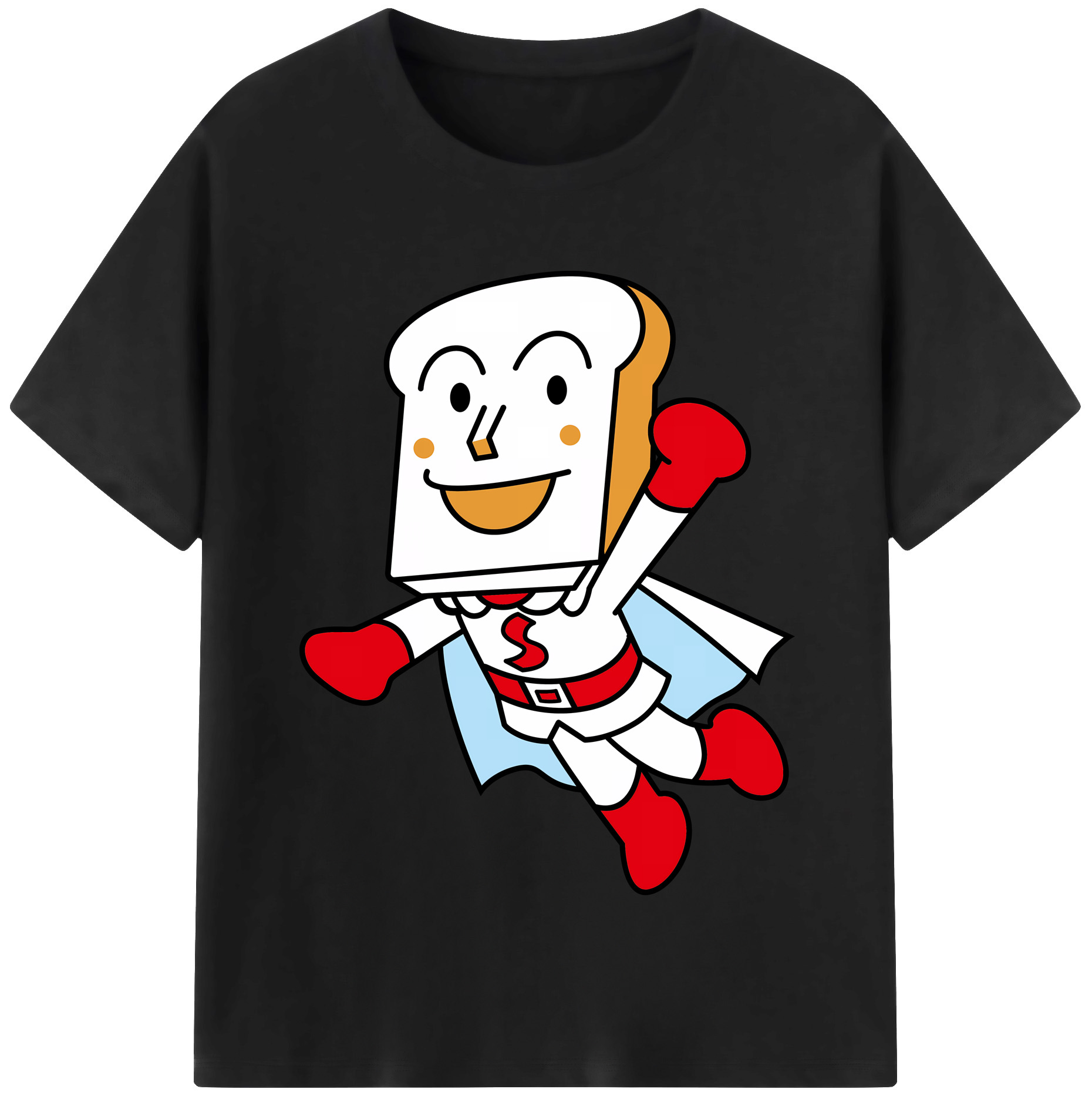 （画像用） アンパンマン Anpanman レディースカジュアルプリントTシャツ（綿100％）