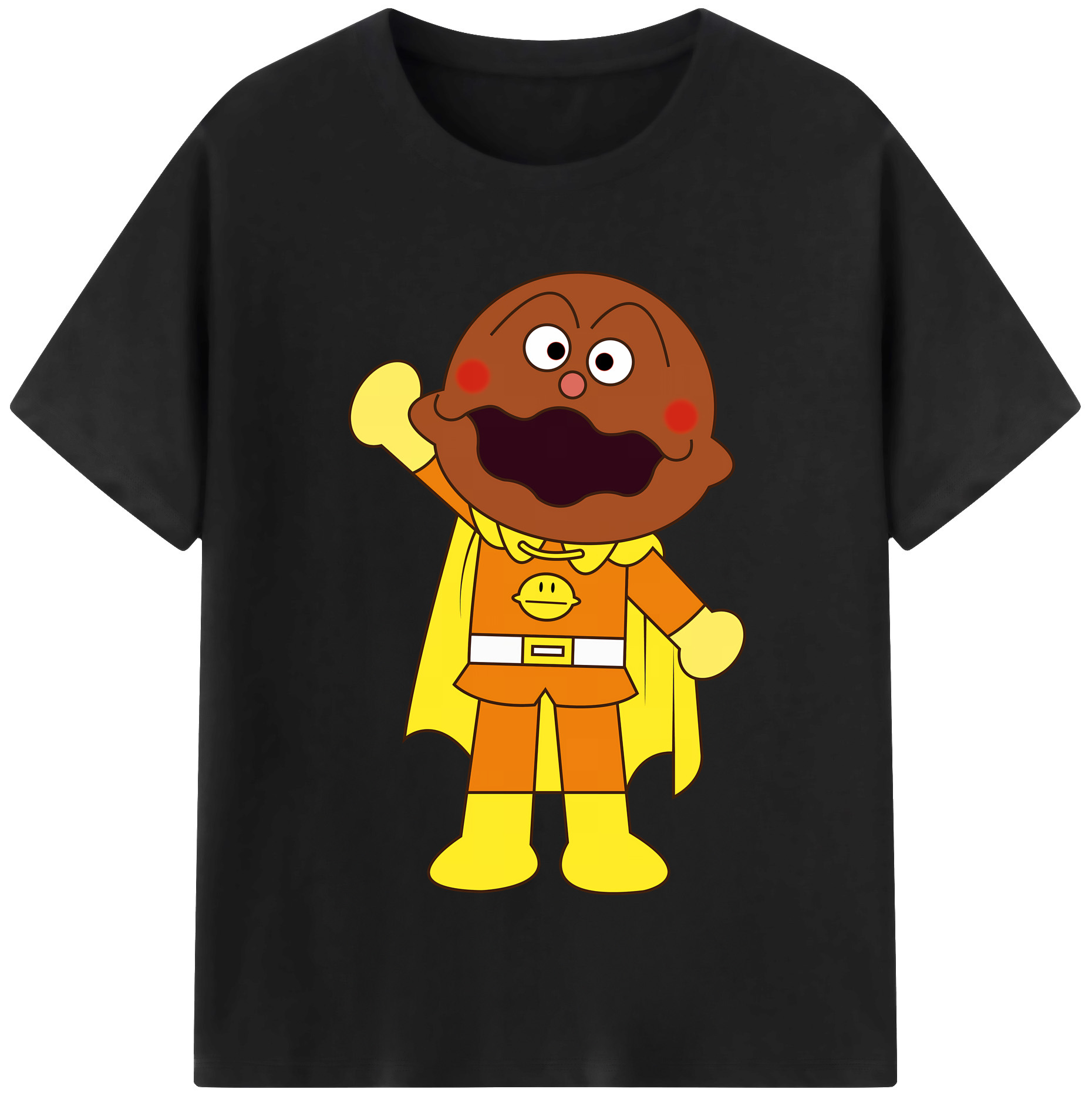 （画像用） アンパンマン Anpanman レディースカジュアルプリントTシャツ（綿100％）