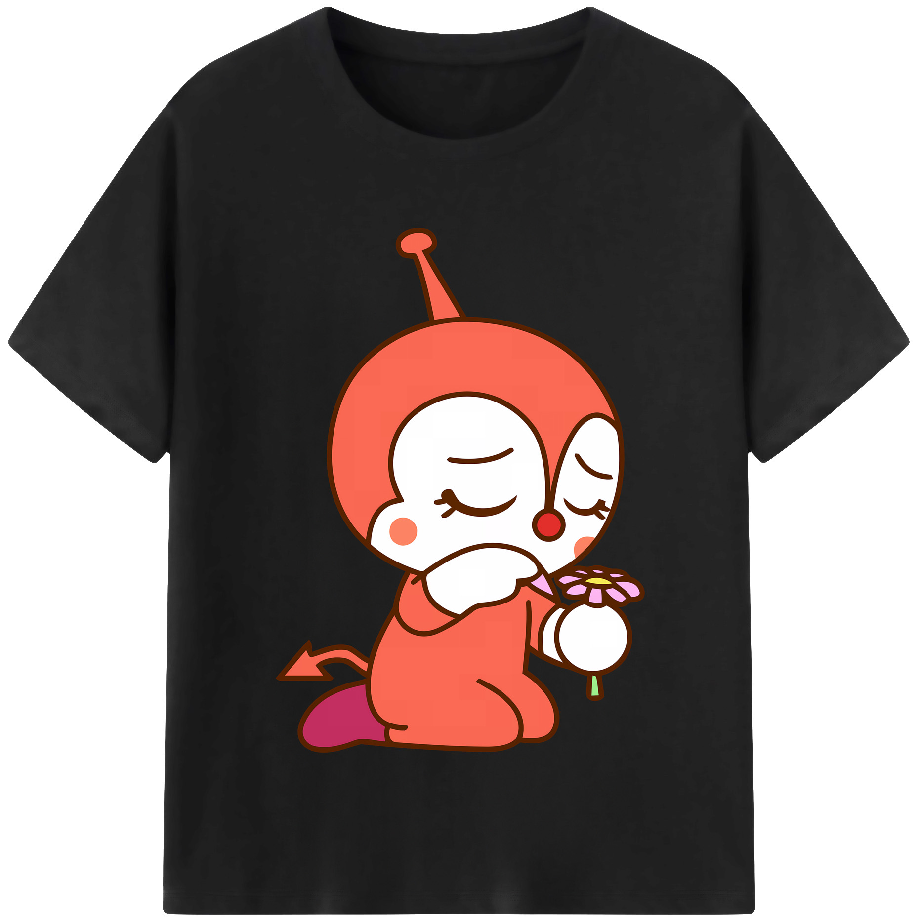 （画像用） アンパンマン Anpanman レディースカジュアルプリントTシャツ（綿100％）