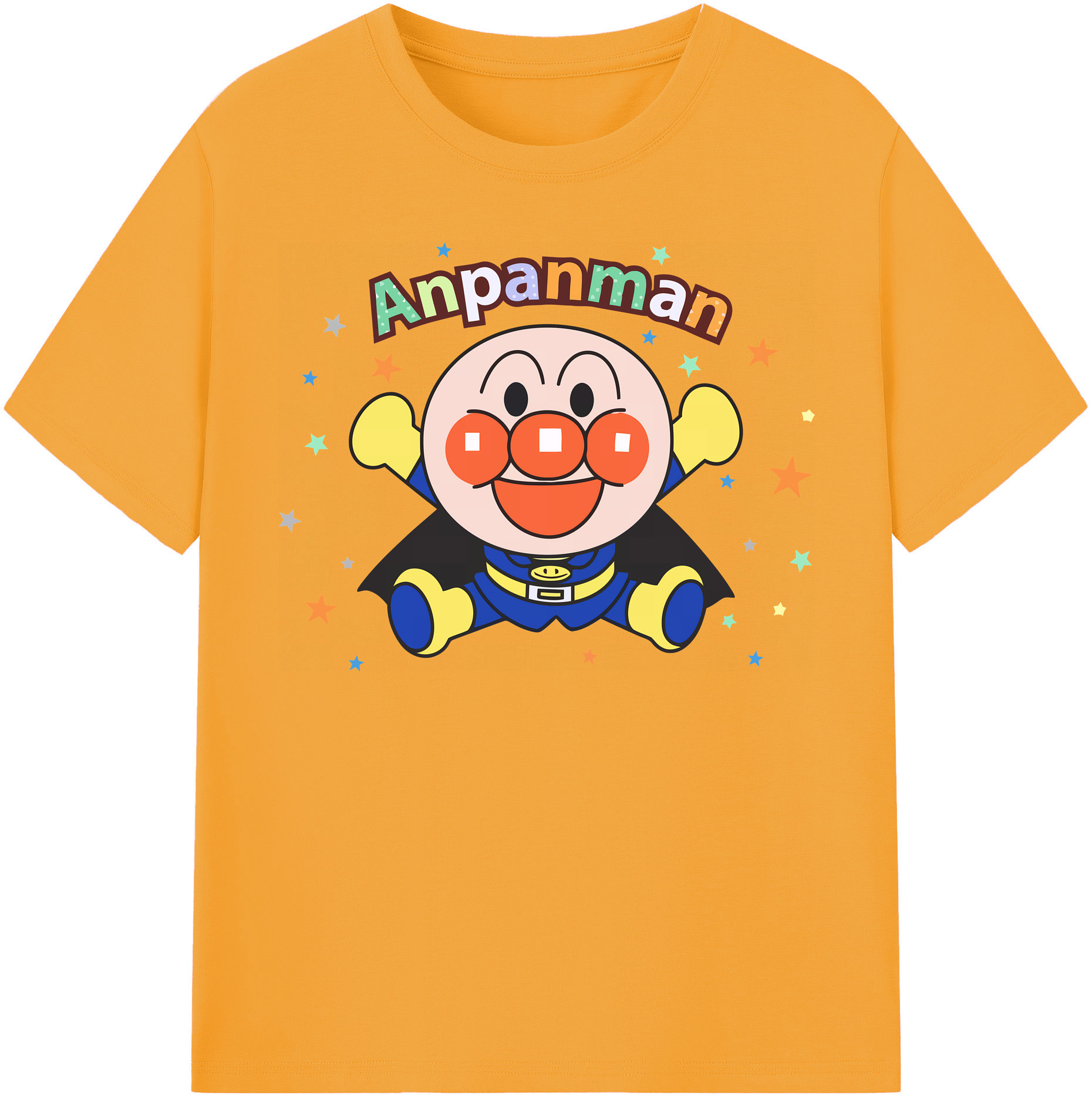 （画像用） アンパンマン Anpanman レディースカジュアルプリントTシャツ（綿100％）