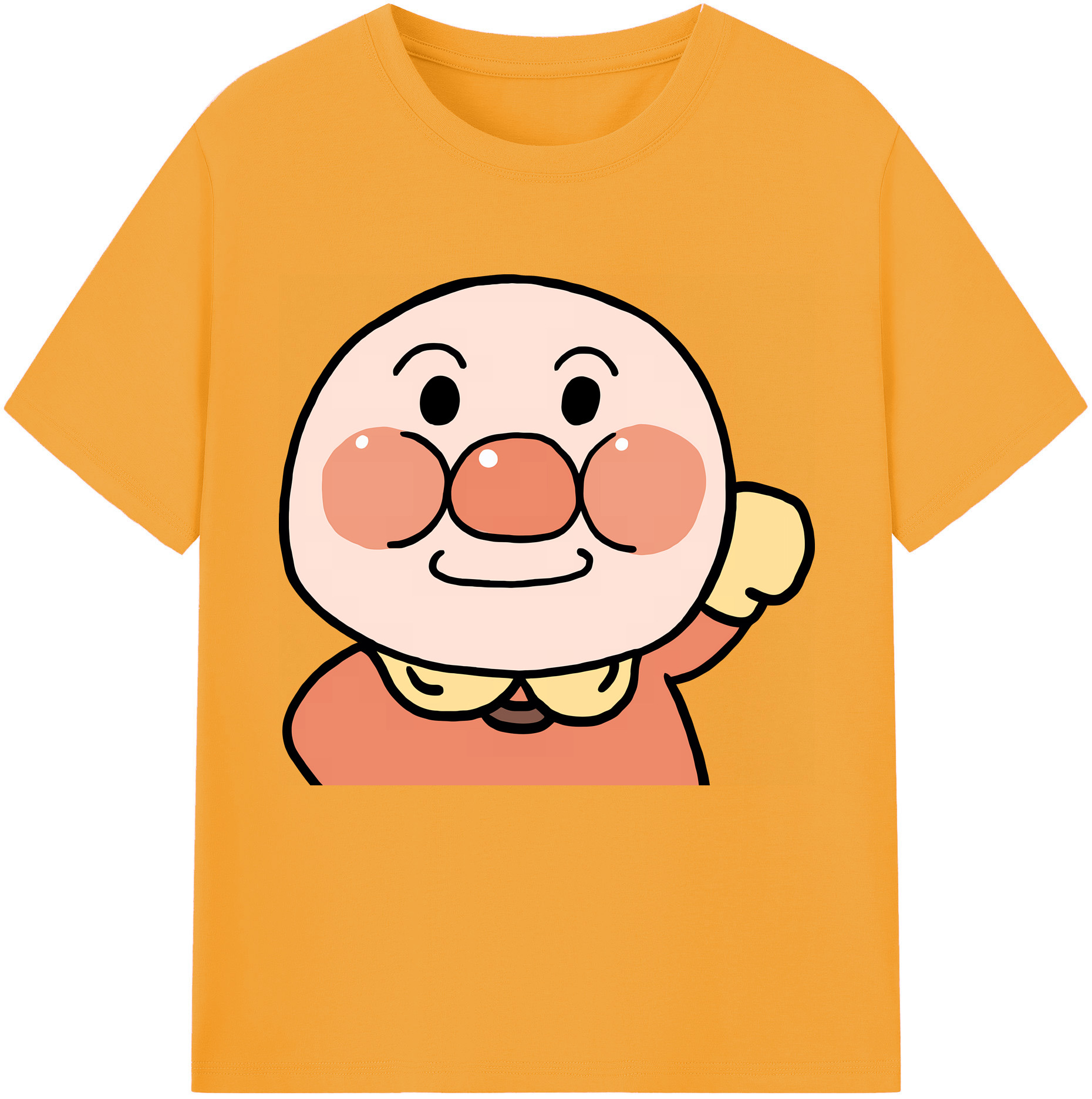 （画像用） アンパンマン Anpanman レディースカジュアルプリントTシャツ（綿100％）