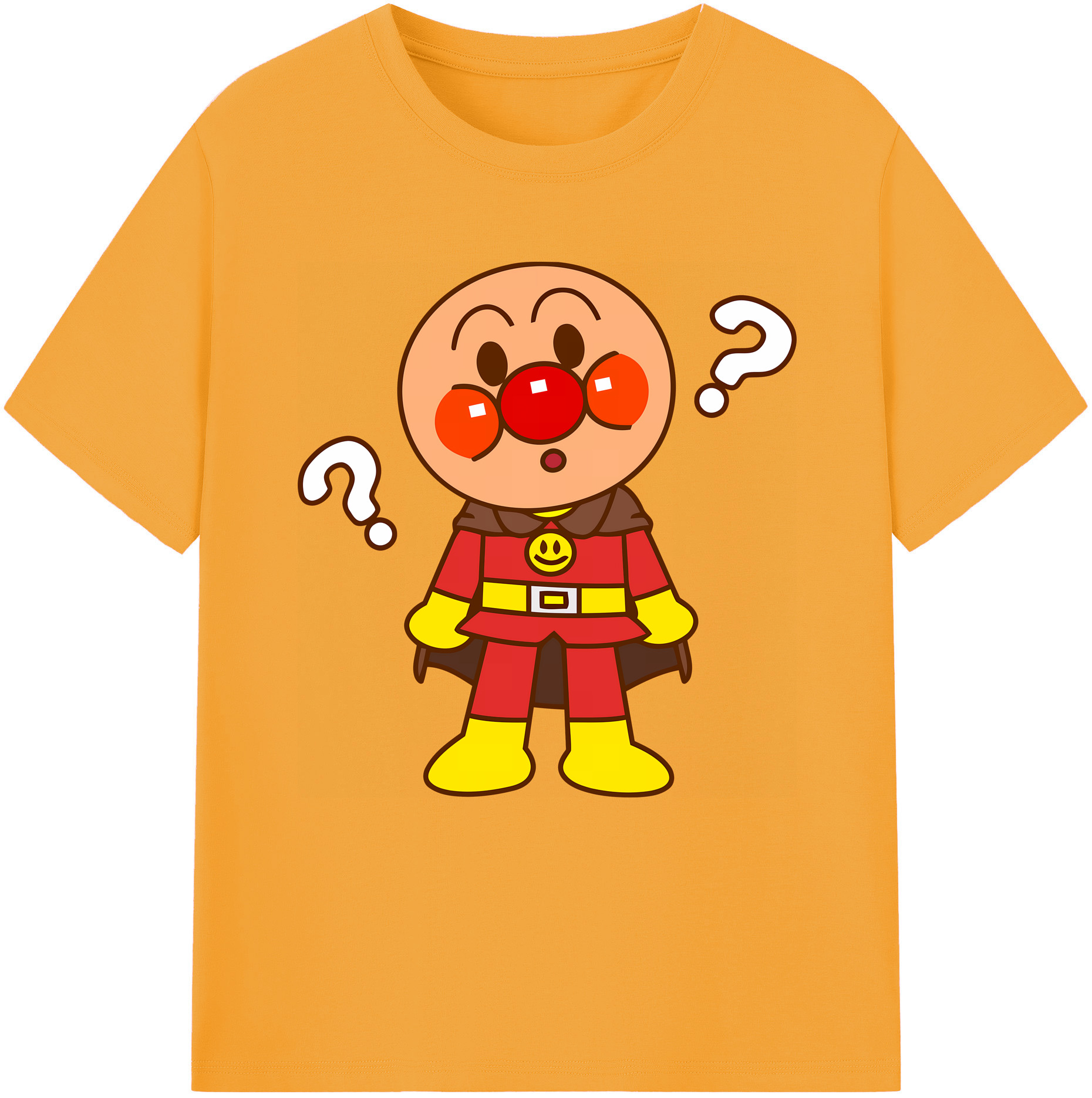 （画像用） アンパンマン Anpanman レディースカジュアルプリントTシャツ（綿100％）
