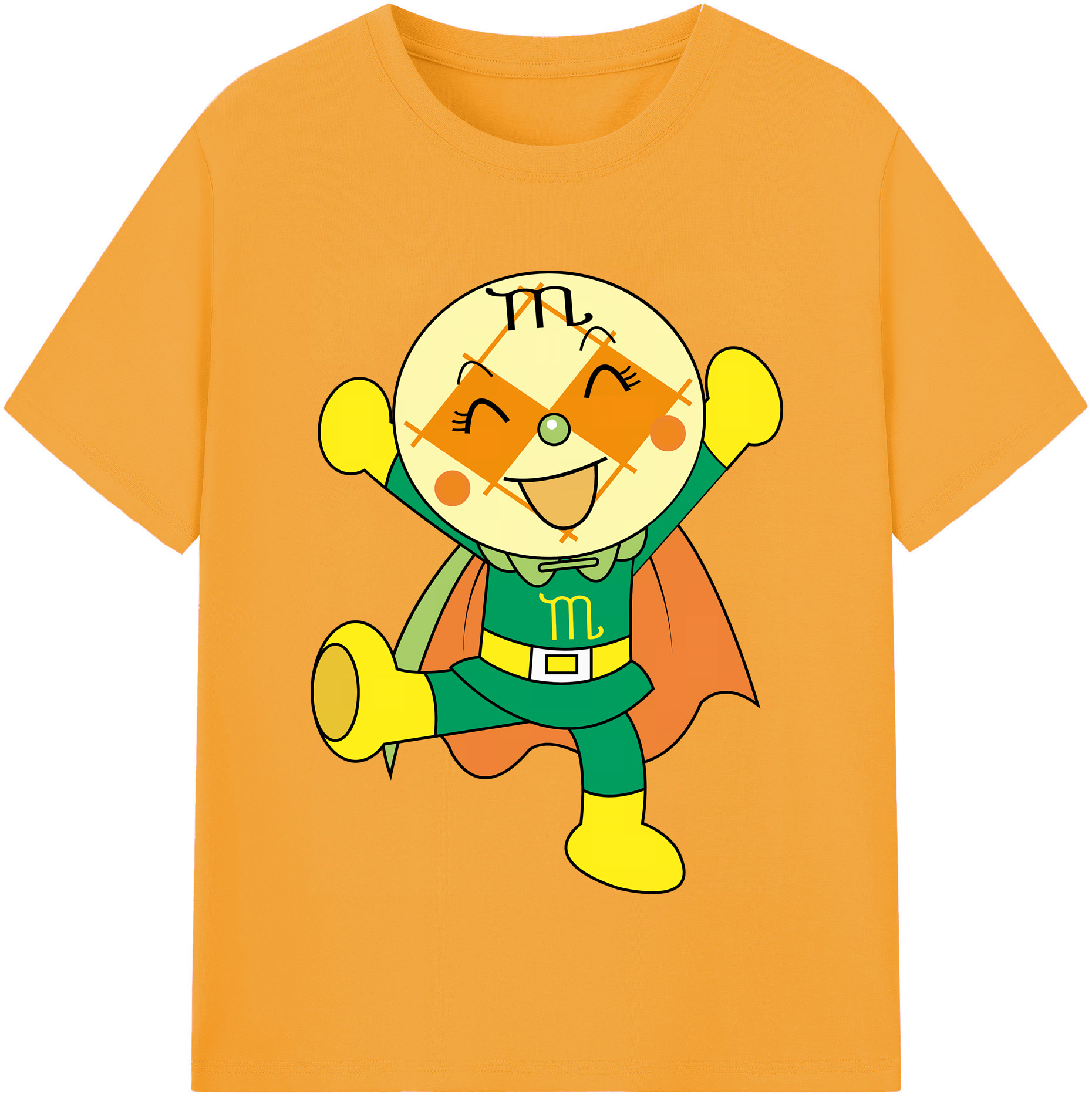（画像用） アンパンマン Anpanman レディースカジュアルプリントTシャツ（綿100％）